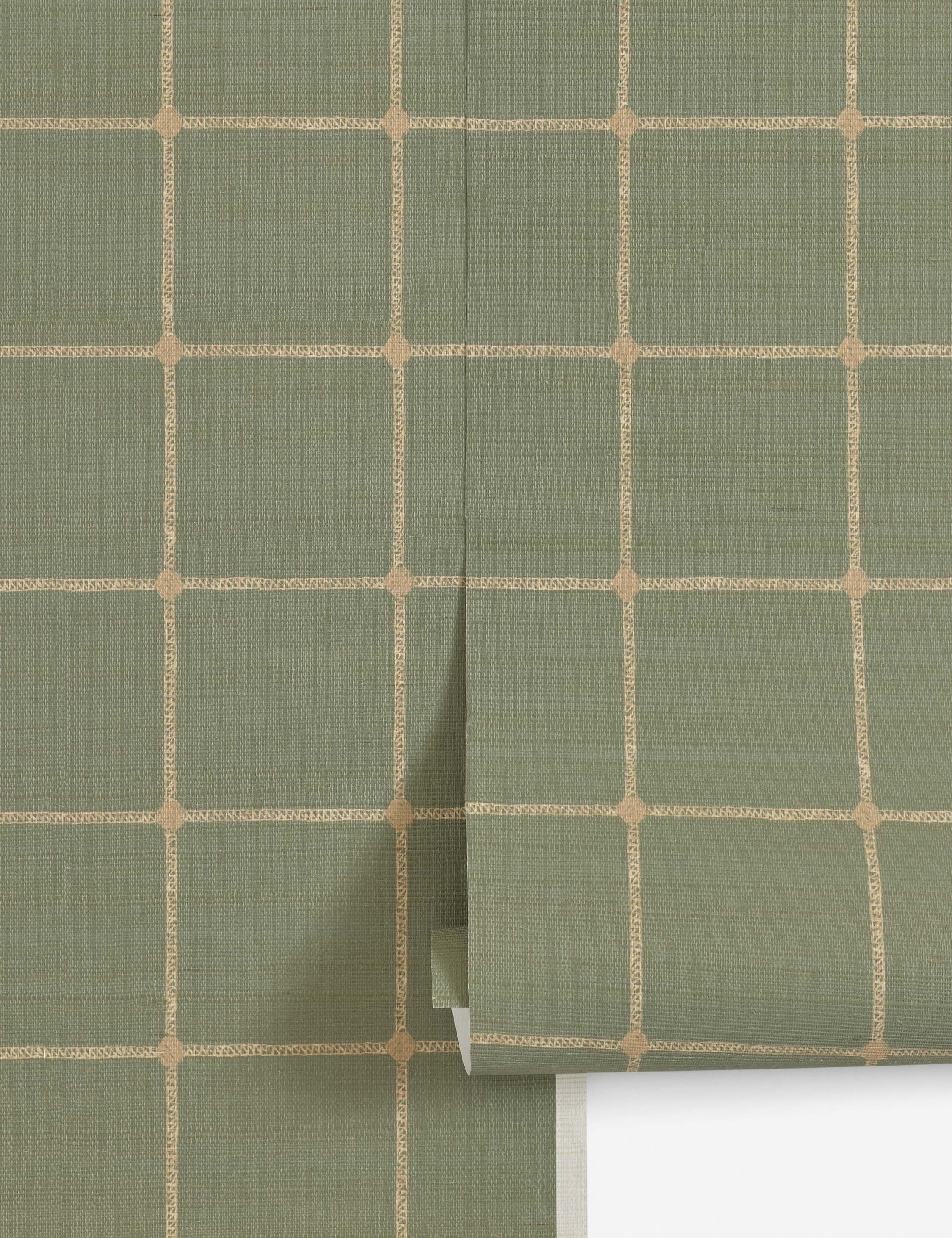 Beddow Grasscloth Wallpaper by Jake Arnold