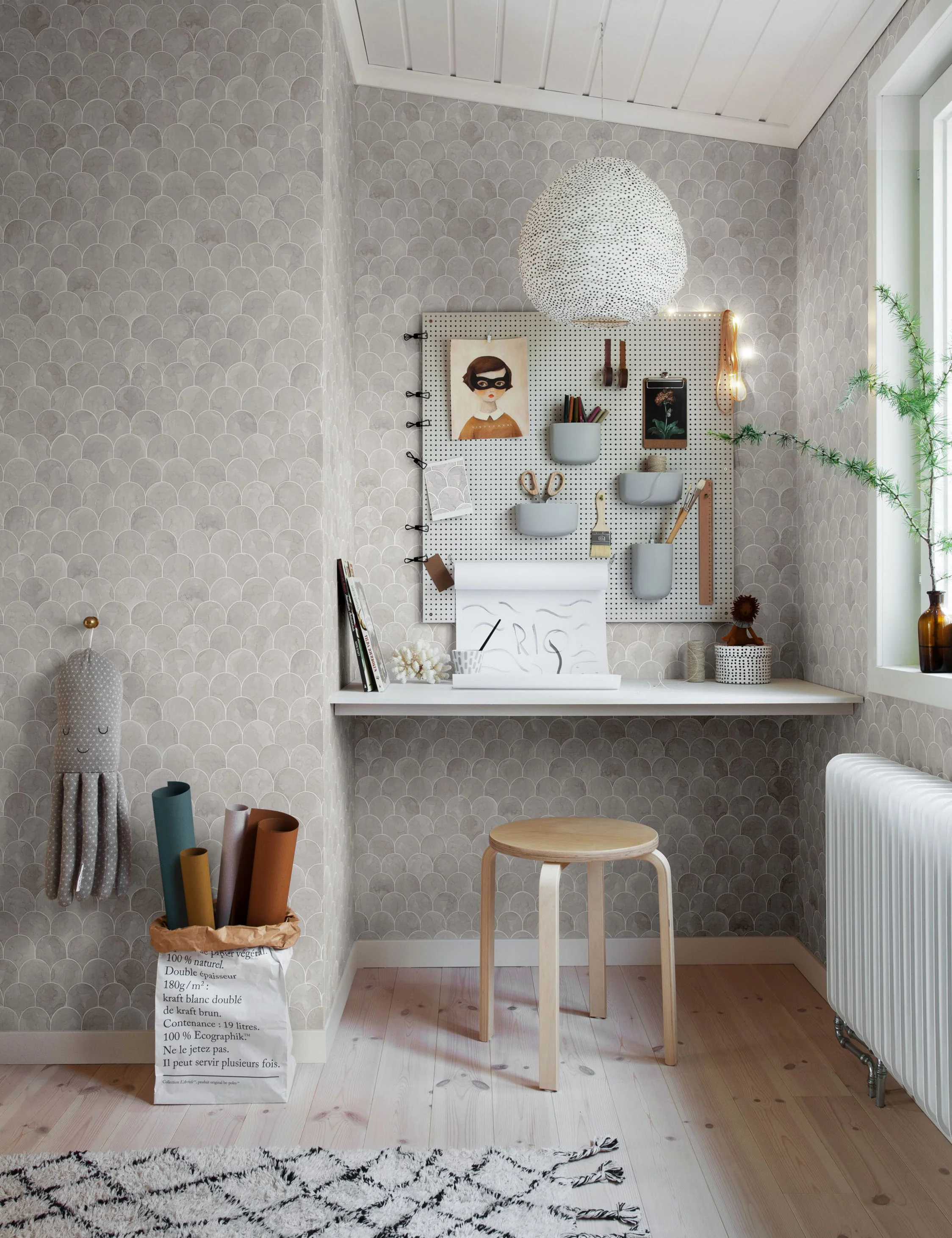 Igor Wallpaper by Scalamandre