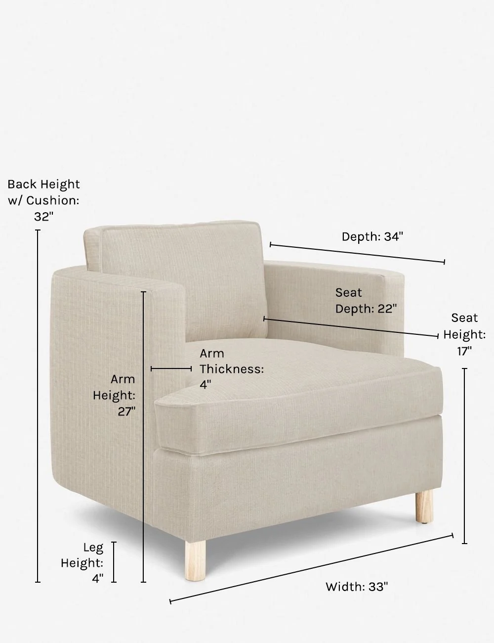 Belmont Accent Chair by Ginny Macdonald