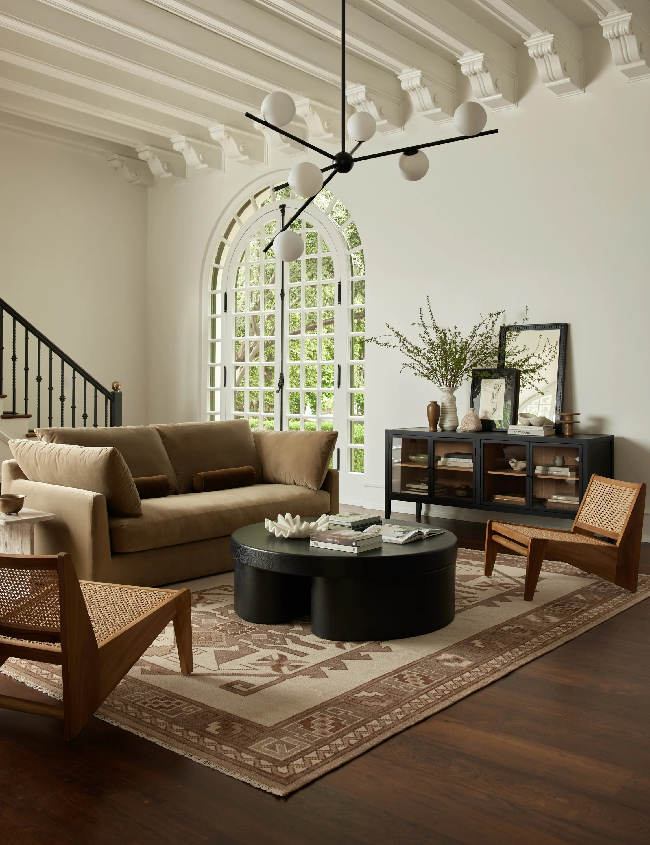 Sabine Velvet Bolster Pillow