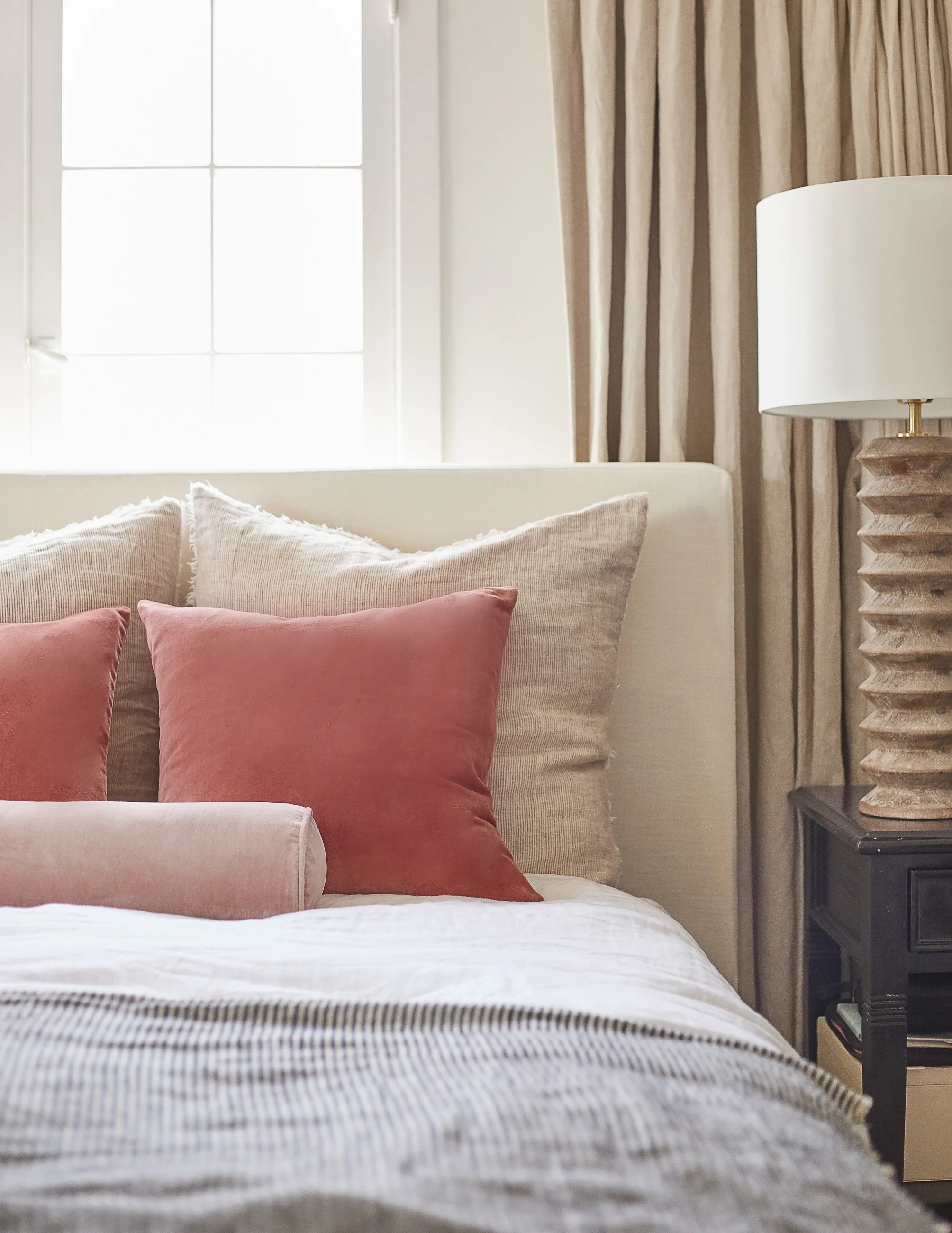 Sabine Velvet Bolster Pillow 23 Sabine Velvet Bolster Pillow