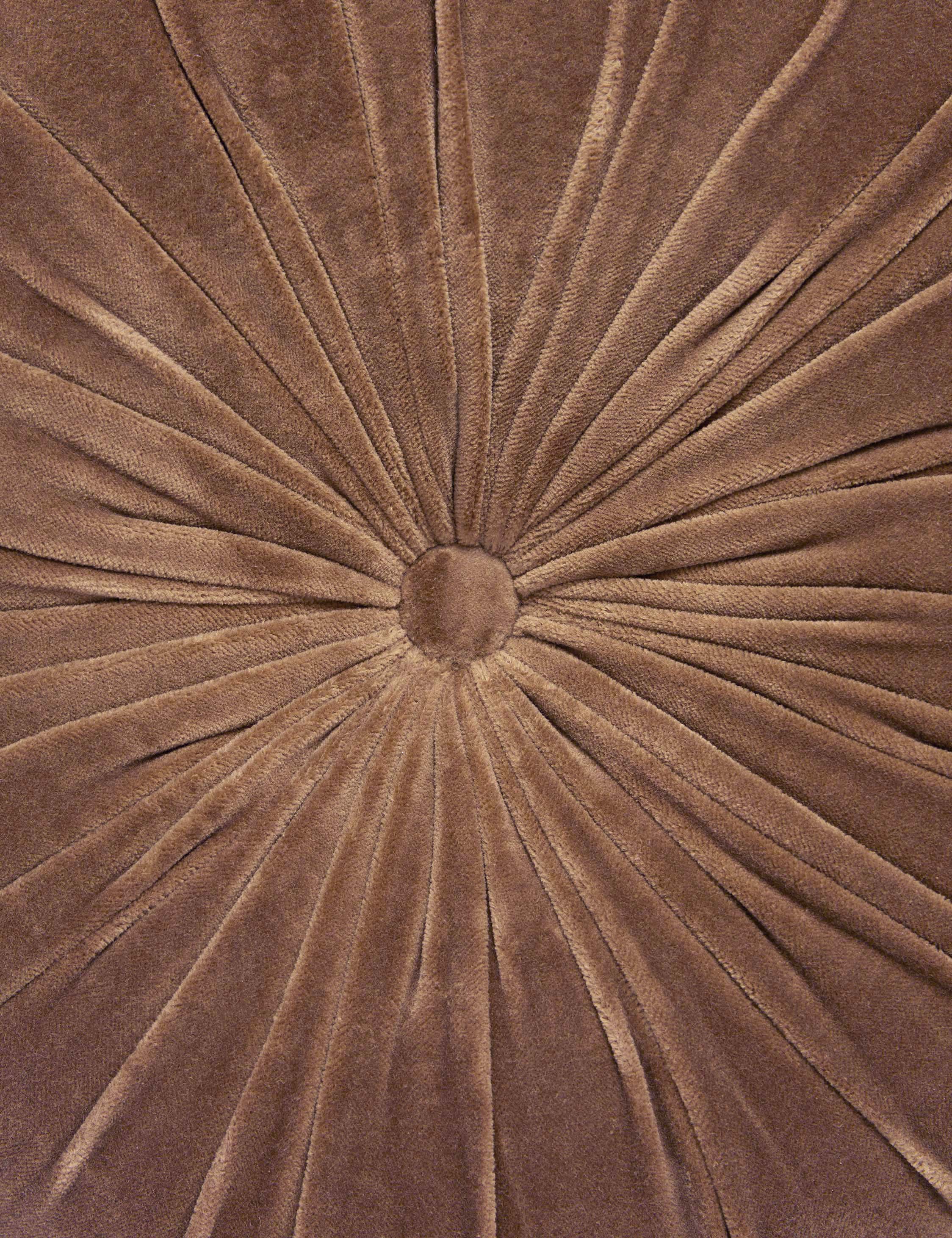 Monroe Velvet Round Pillow