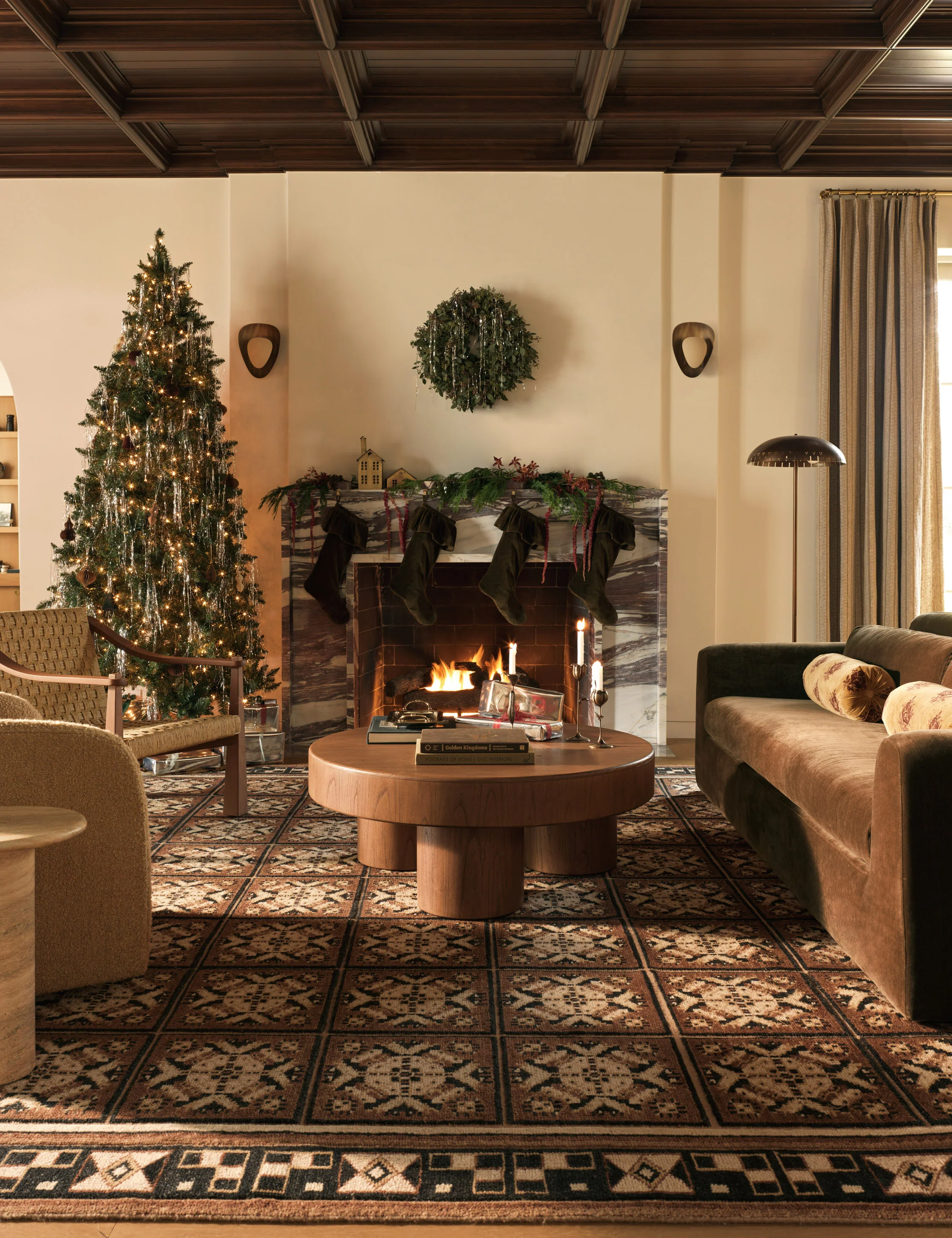 Mauree Velvet Stocking