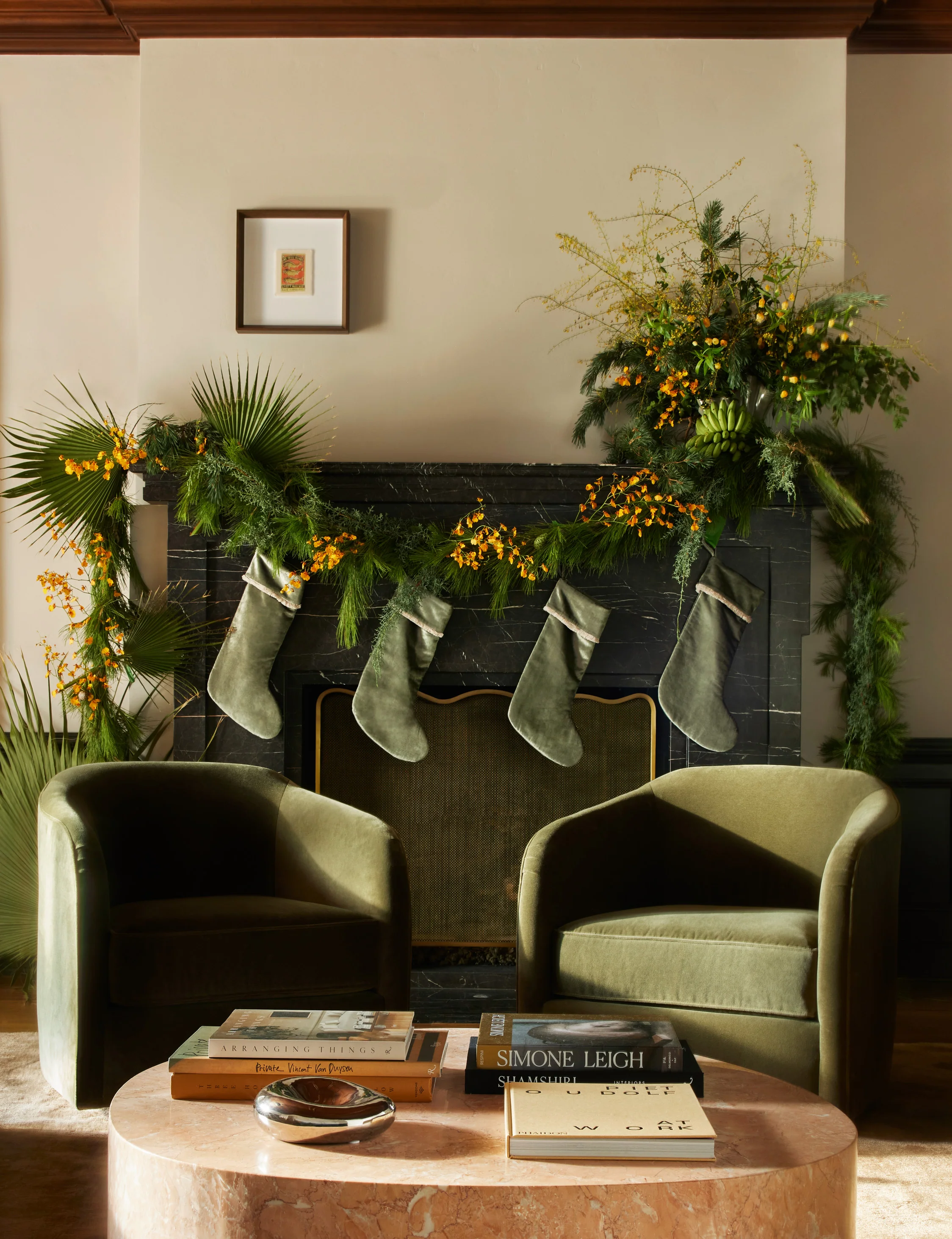 Brandis Velvet Stocking