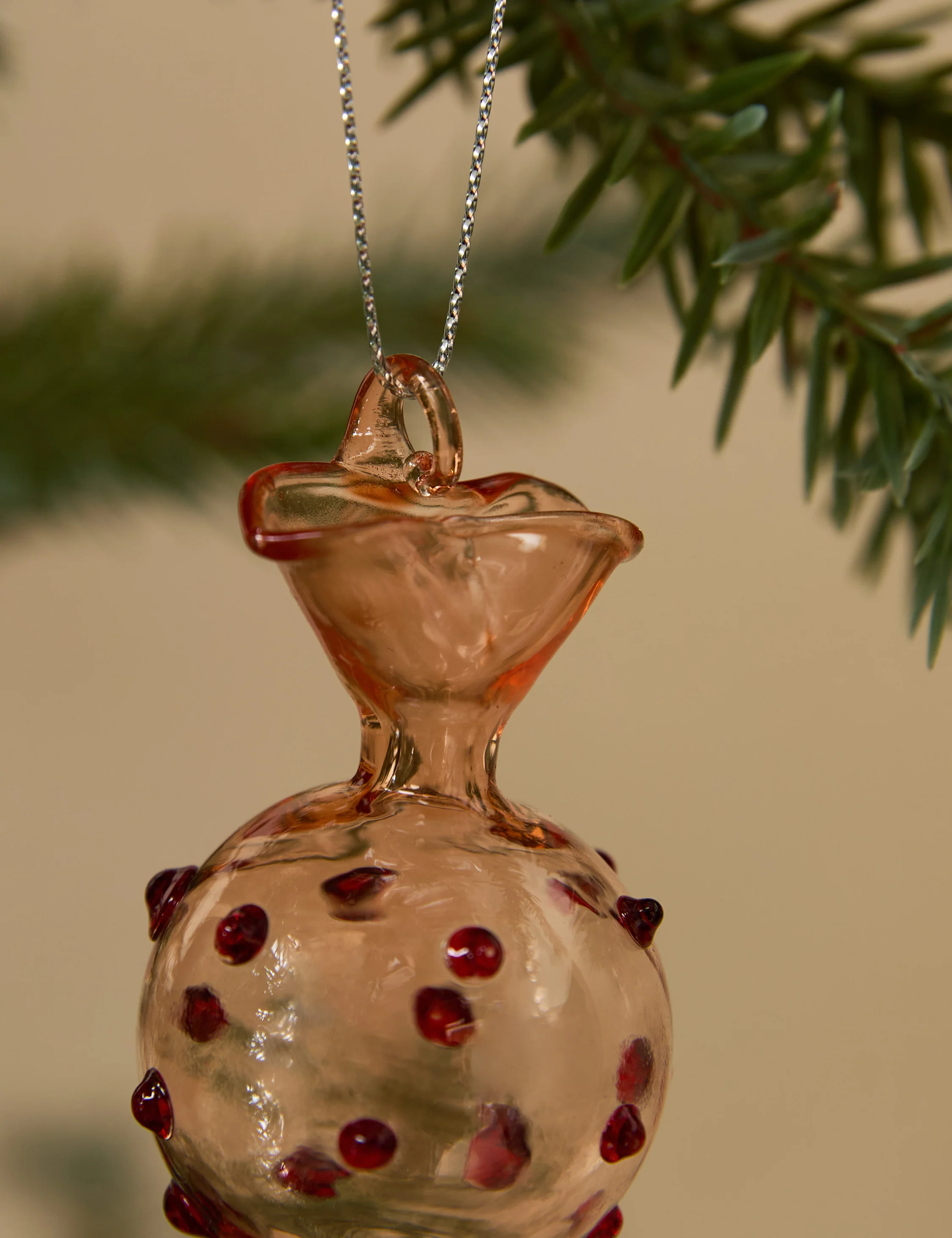 Milay Glass Ornament (set of 2)