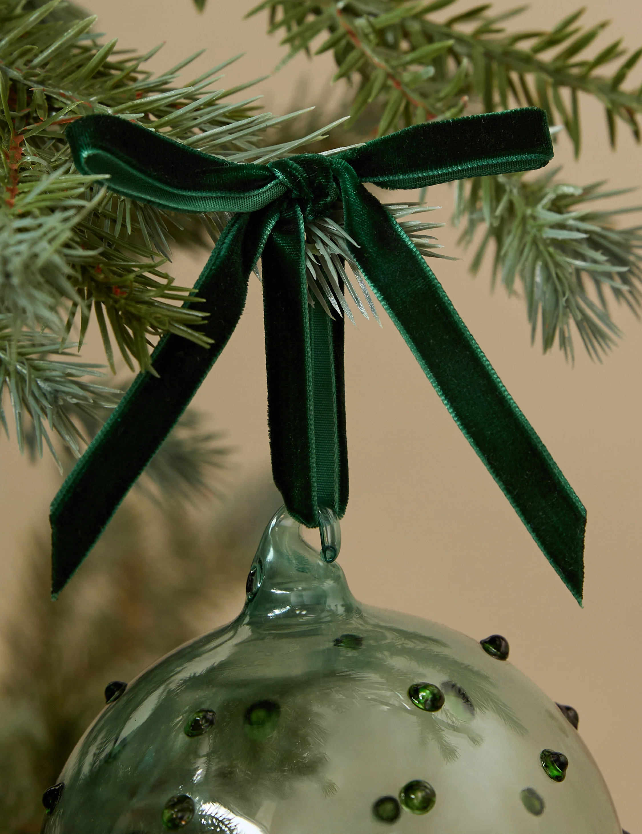 Milay Glass Ornament (set of 2)