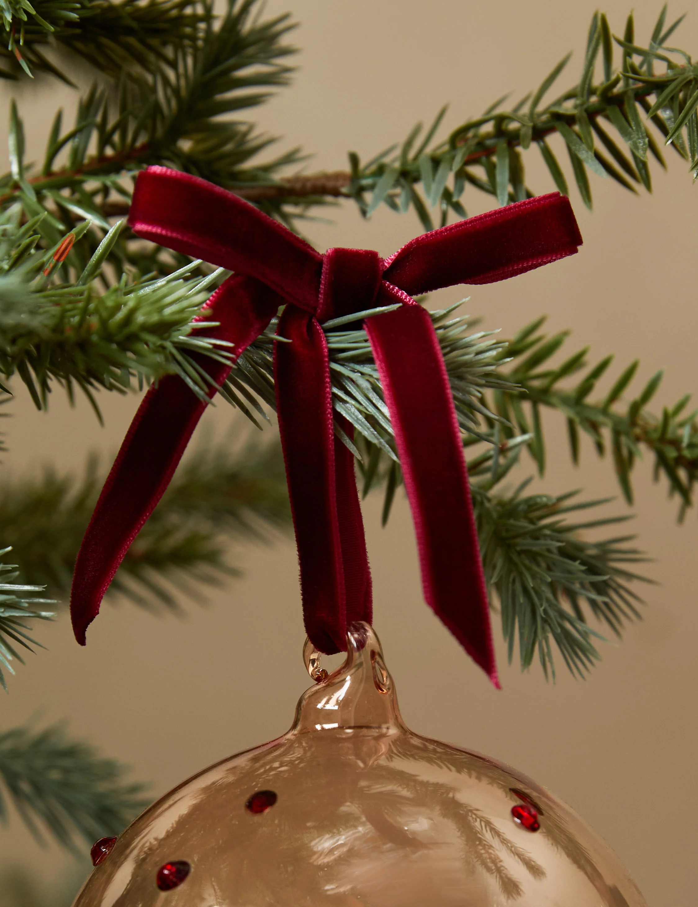 Milay Glass Ornament (set of 2)