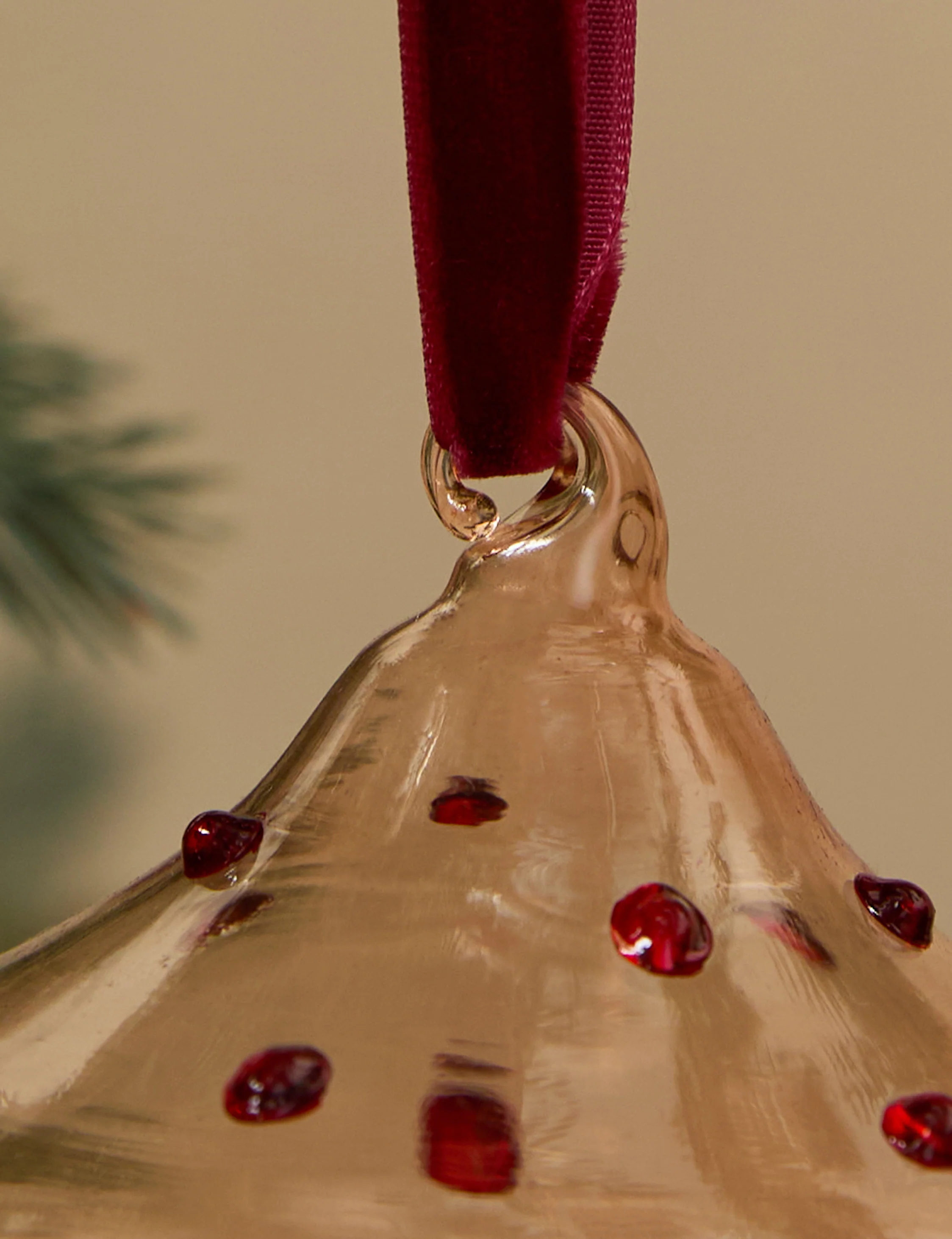 Milay Glass Ornament (set of 2)