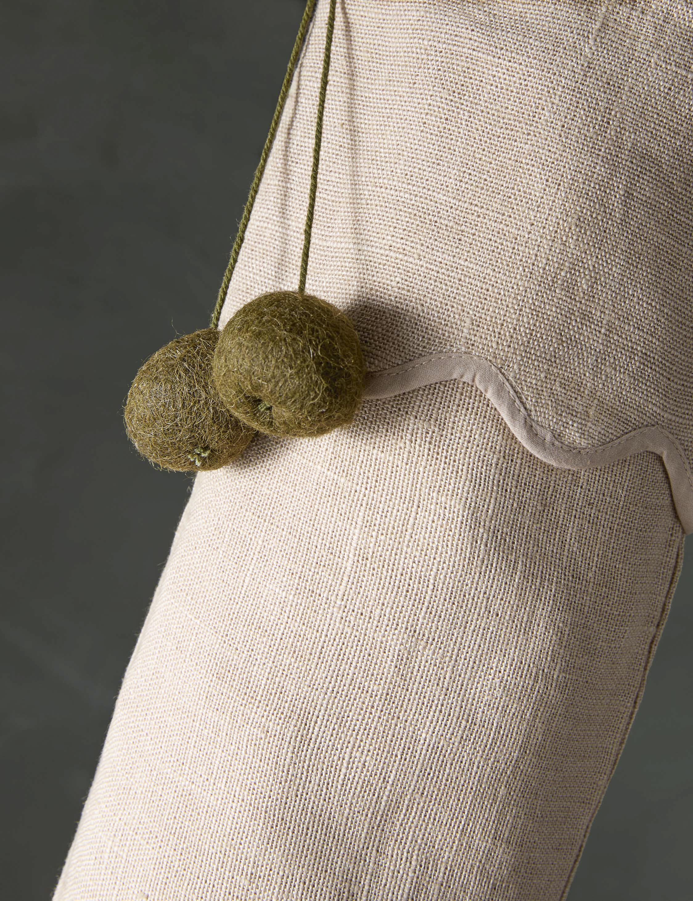 Lanie Linen Stocking by Sarah Sherman Samuel