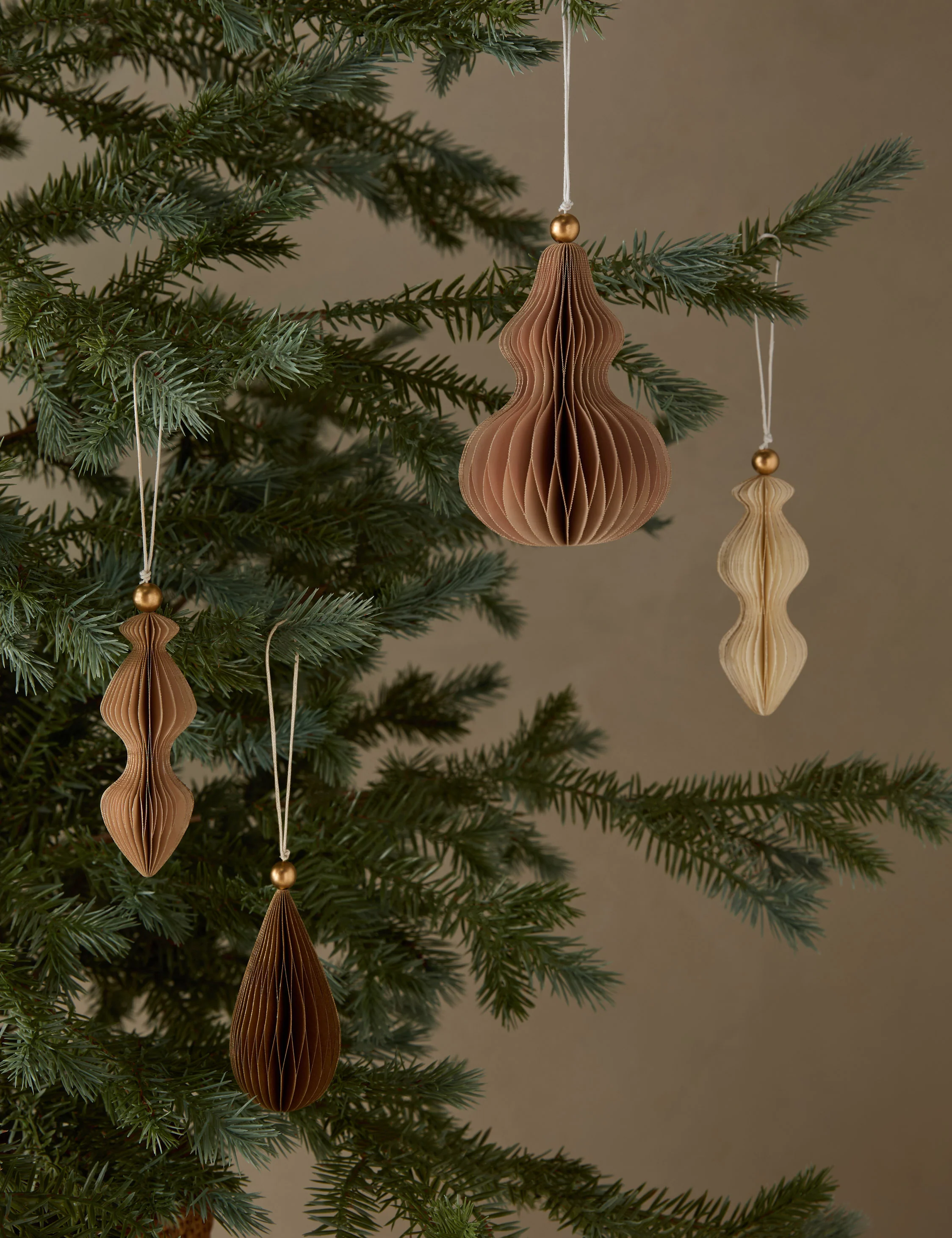 Revel Paper Ornaments (set of 4)