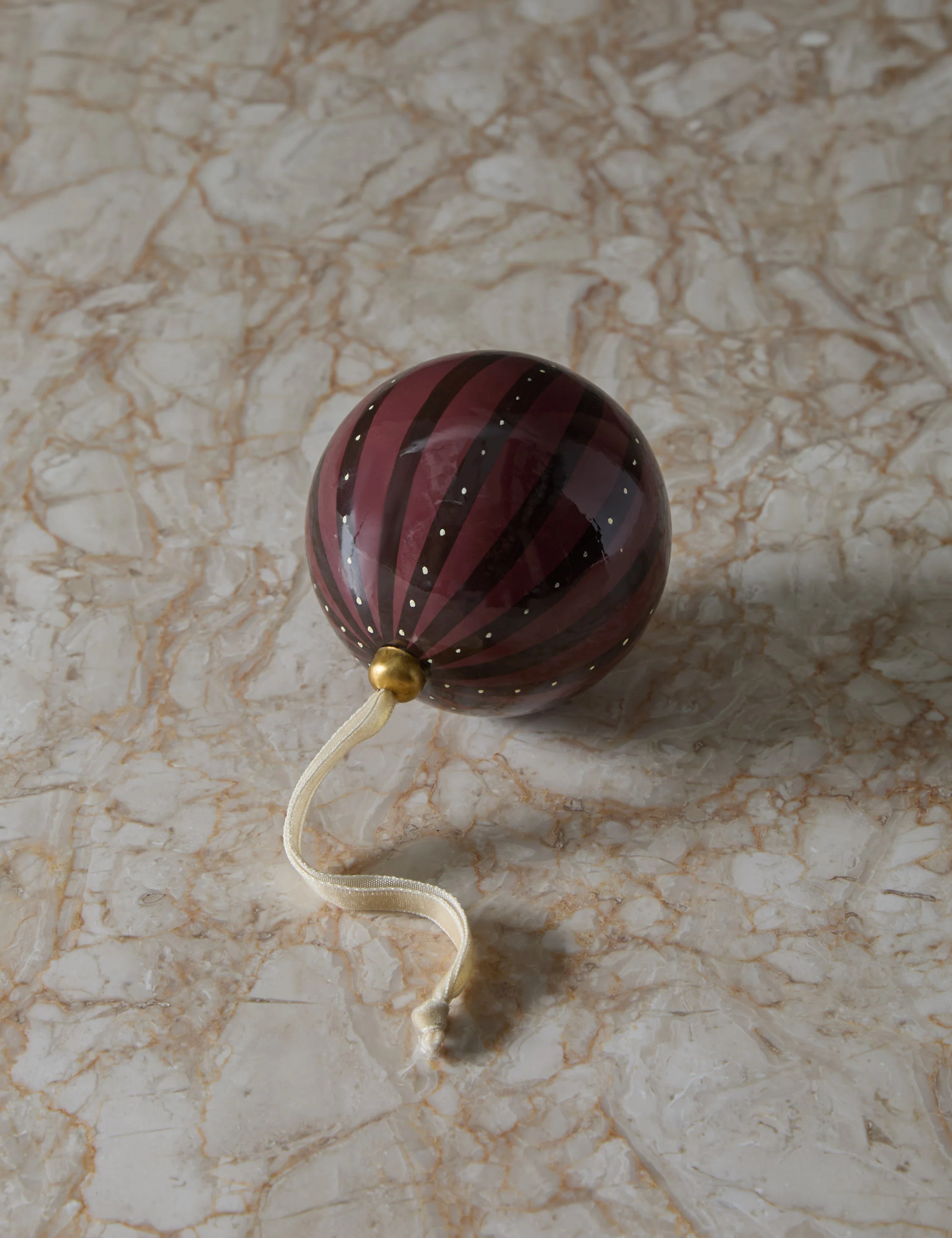 Joelle Handpainted Ornaments (Set of 2)