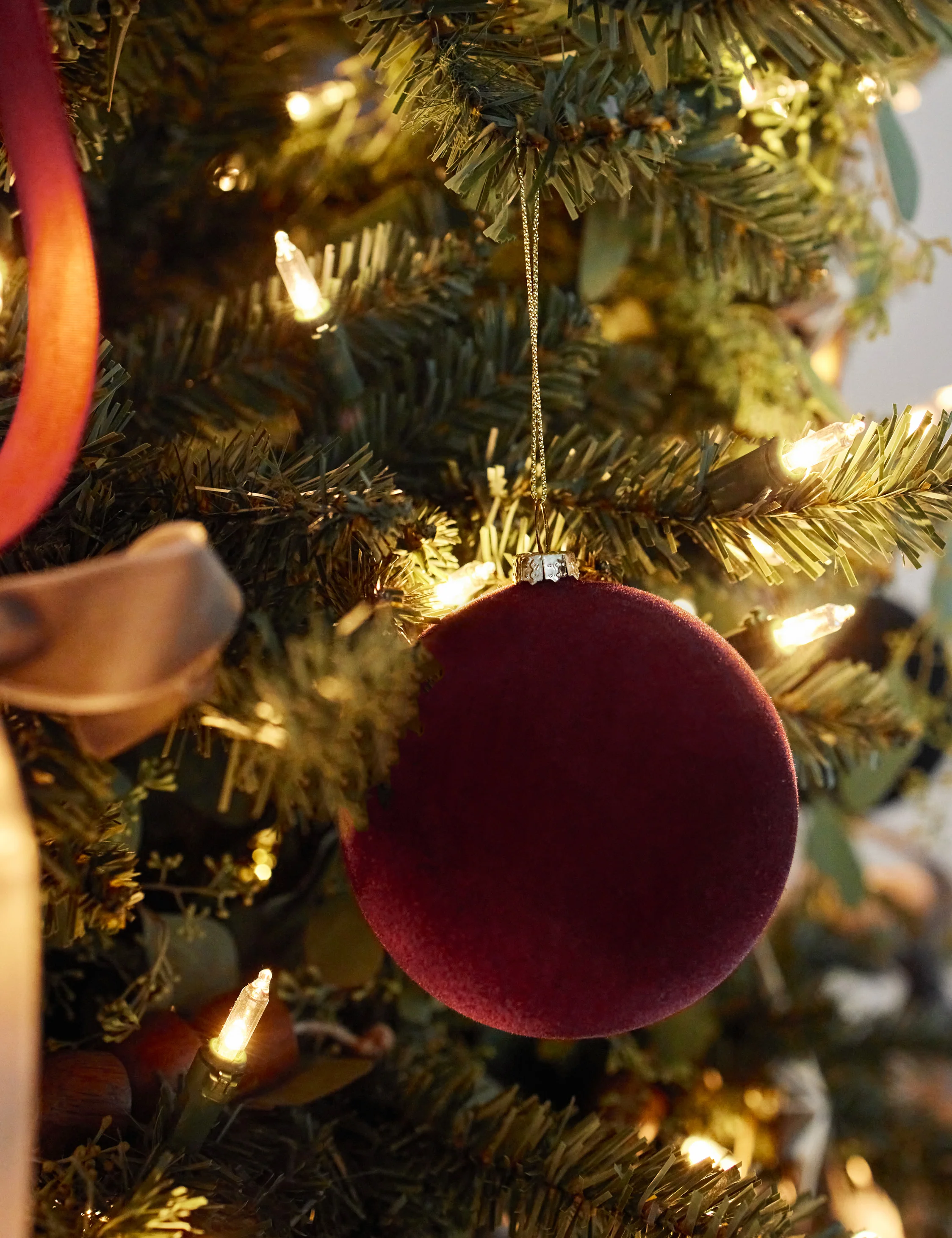 Velvet Ball Ornament (Set of 2) by Cody Foster and Co