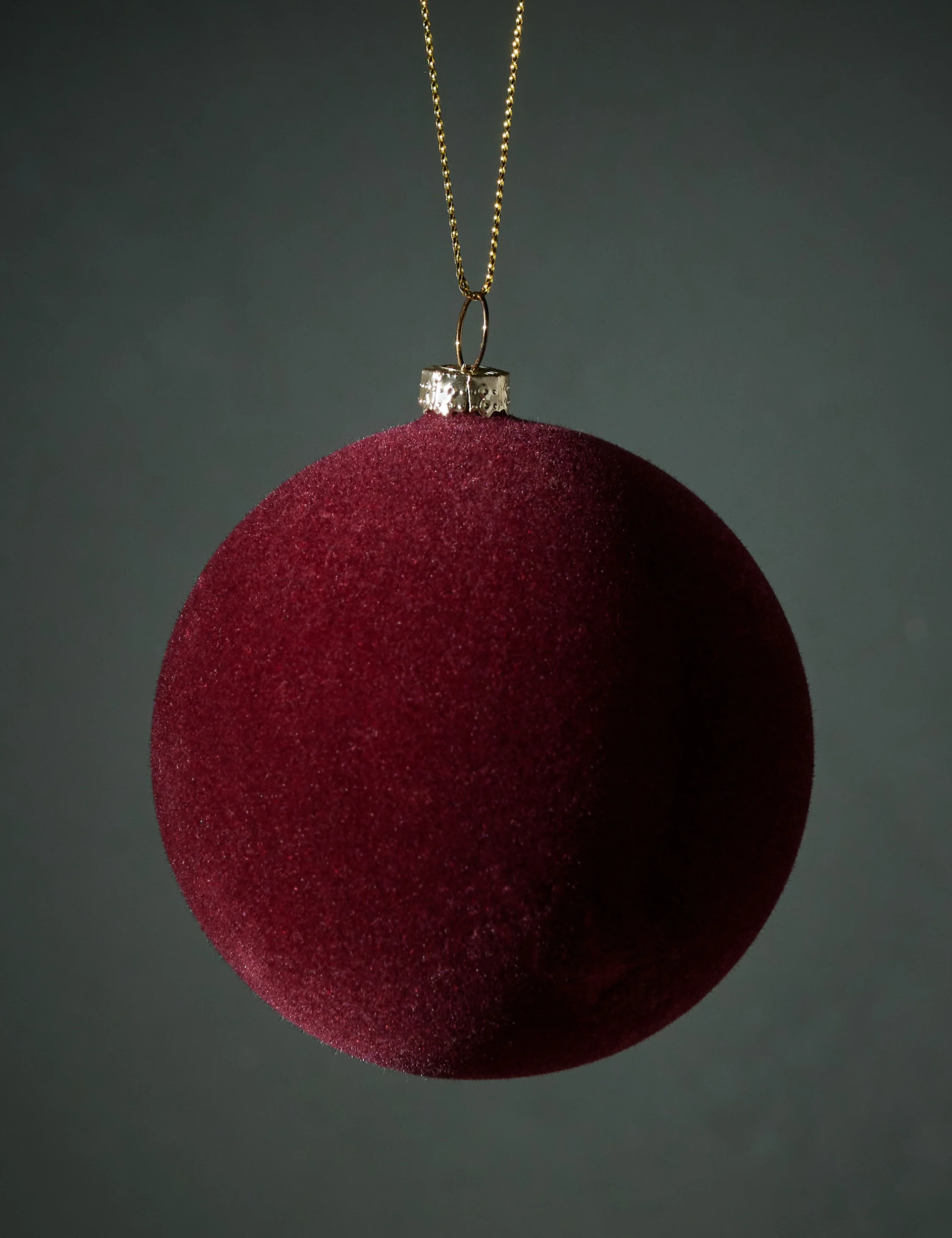 Velvet Ball Ornament (Set of 2) by Cody Foster and Co