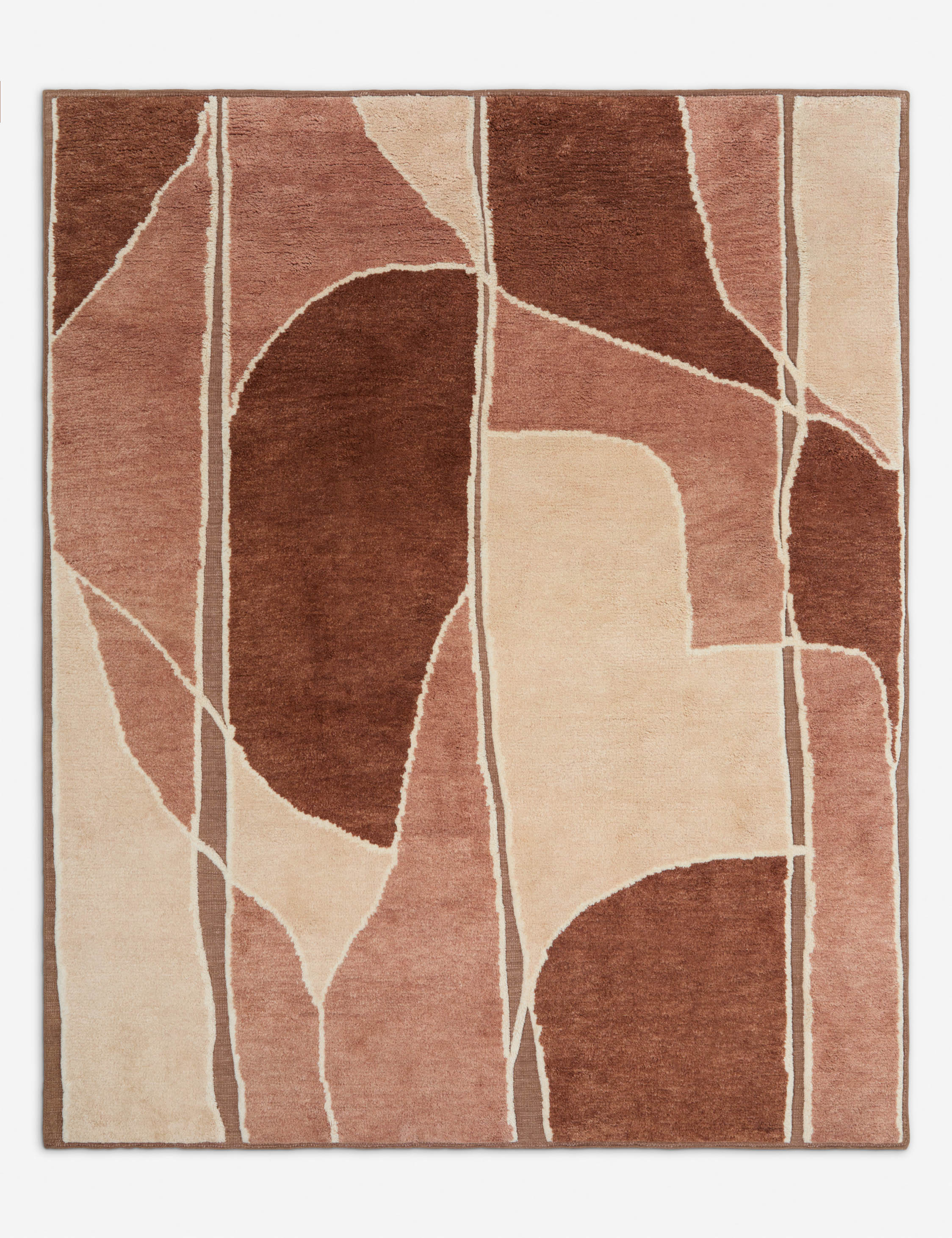 Amalfi Hand-Knotted Wool Rug Swatch by Aimee Song 18" x 18"