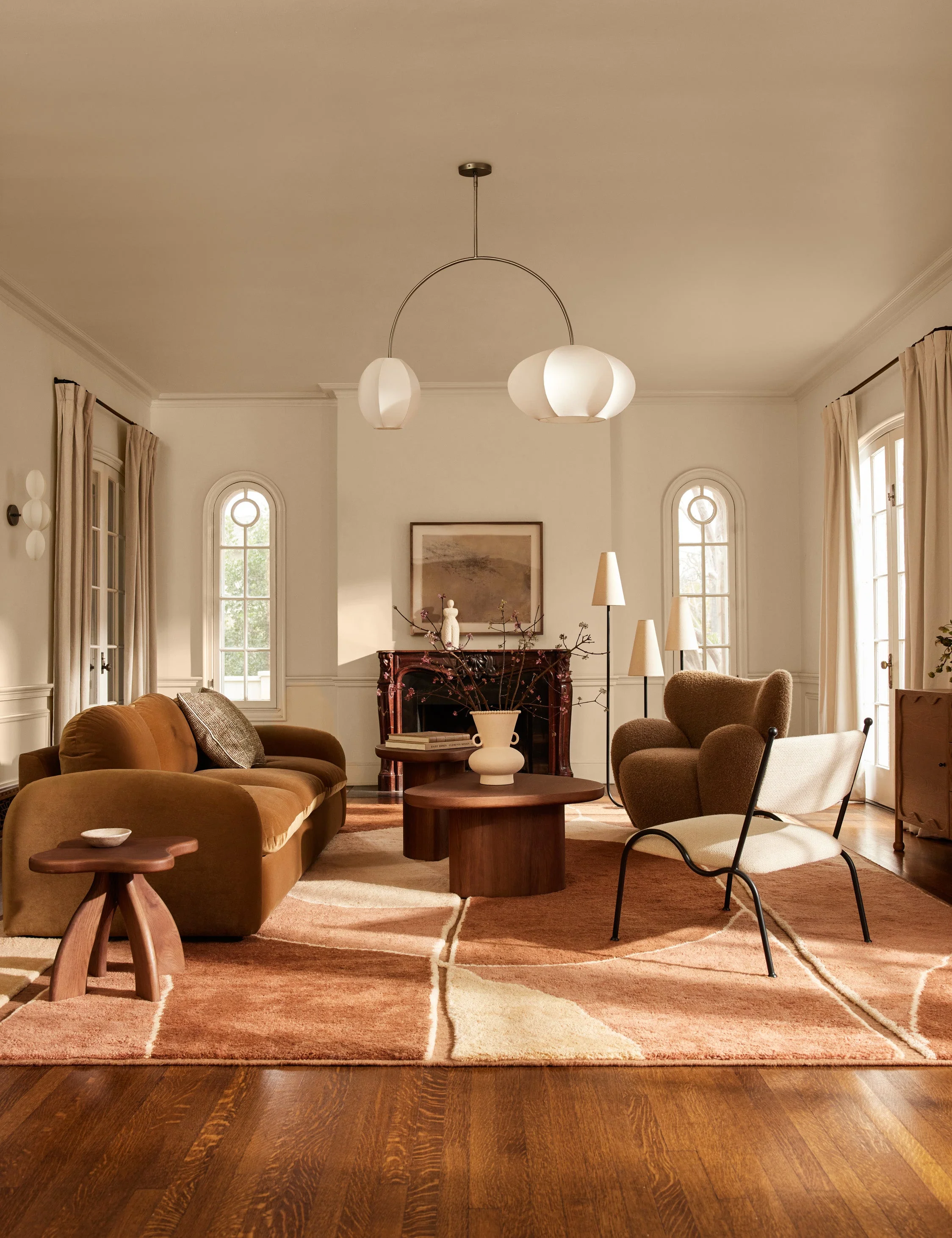 Amalfi Hand-Knotted Wool Rug Swatch by Aimee Song 18" x 18"