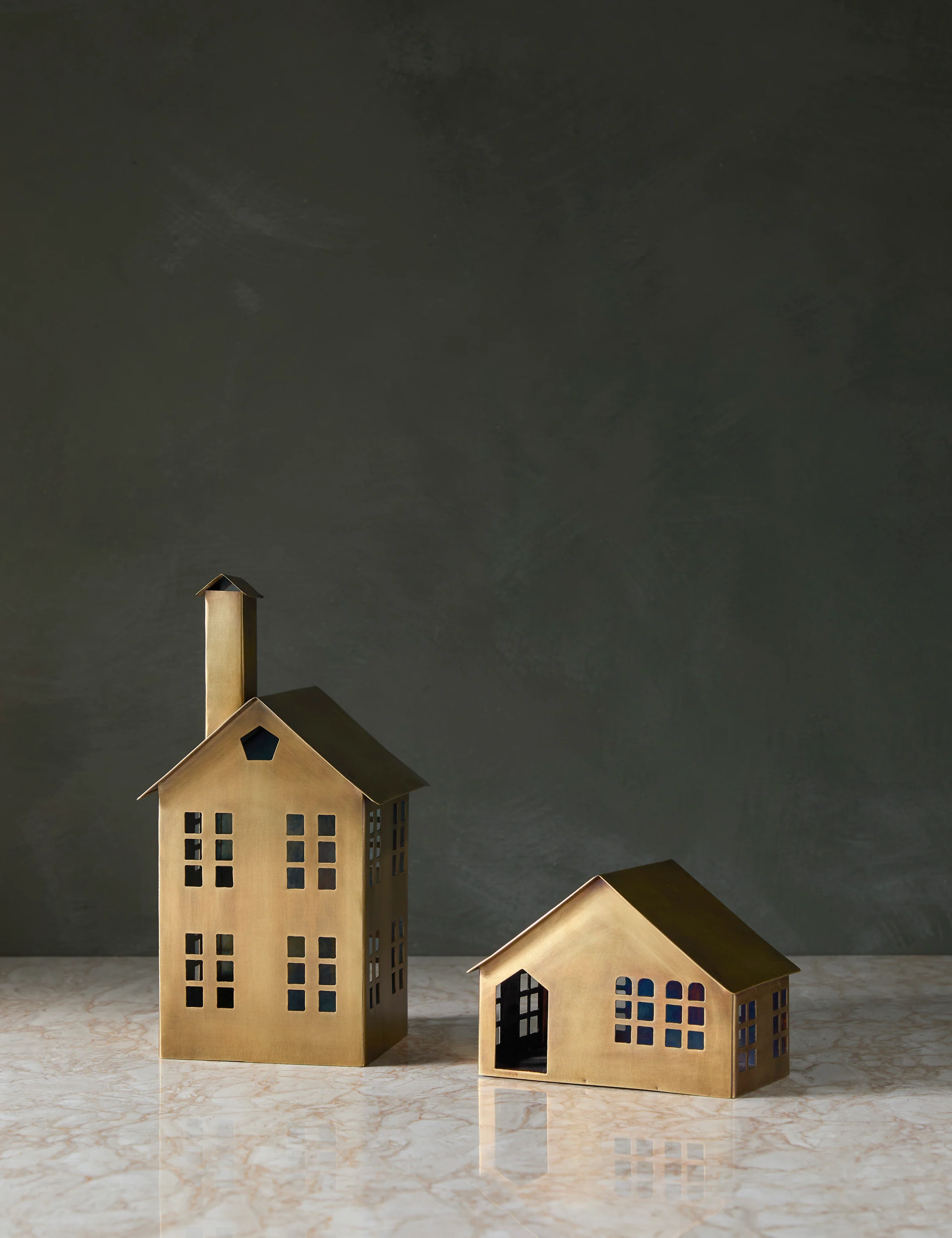 Elodie Mantel Houses (Set of 2)