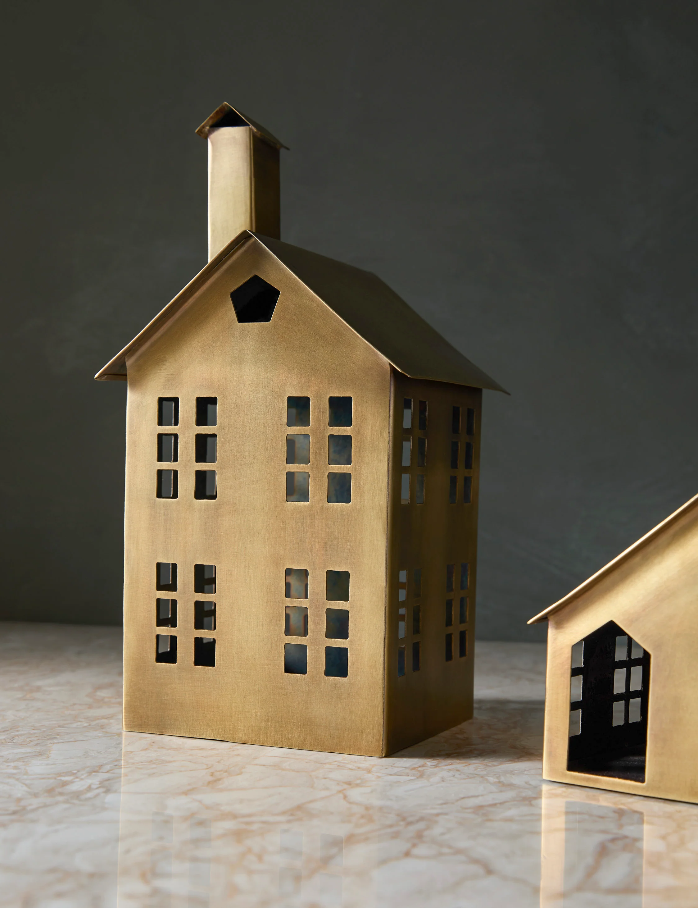 Elodie Mantel Houses (Set of 2)