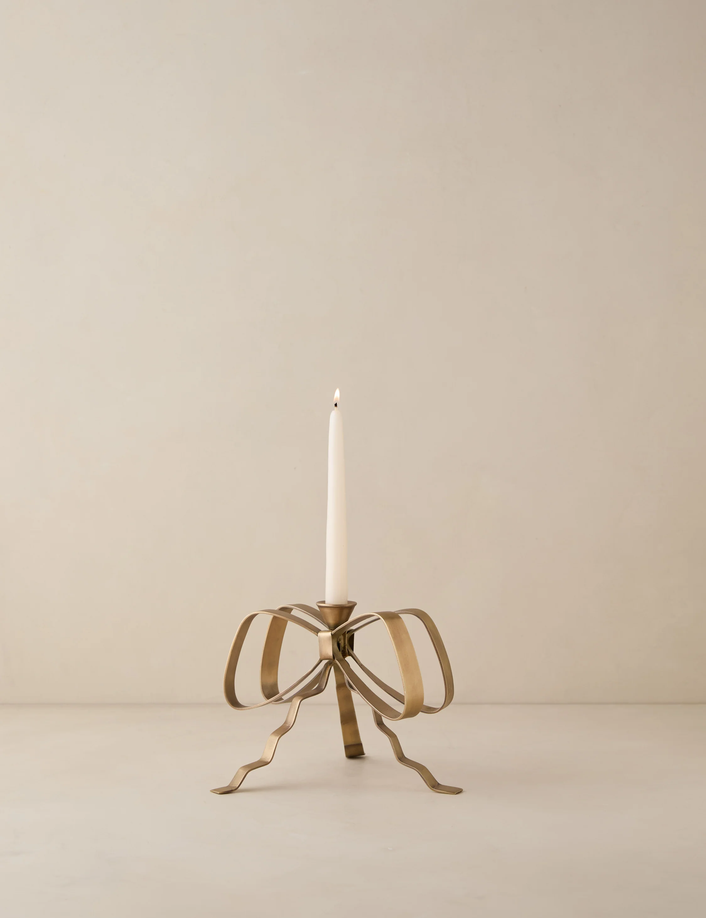 Ribbon Candlestick by Sarah Sherman Samuel