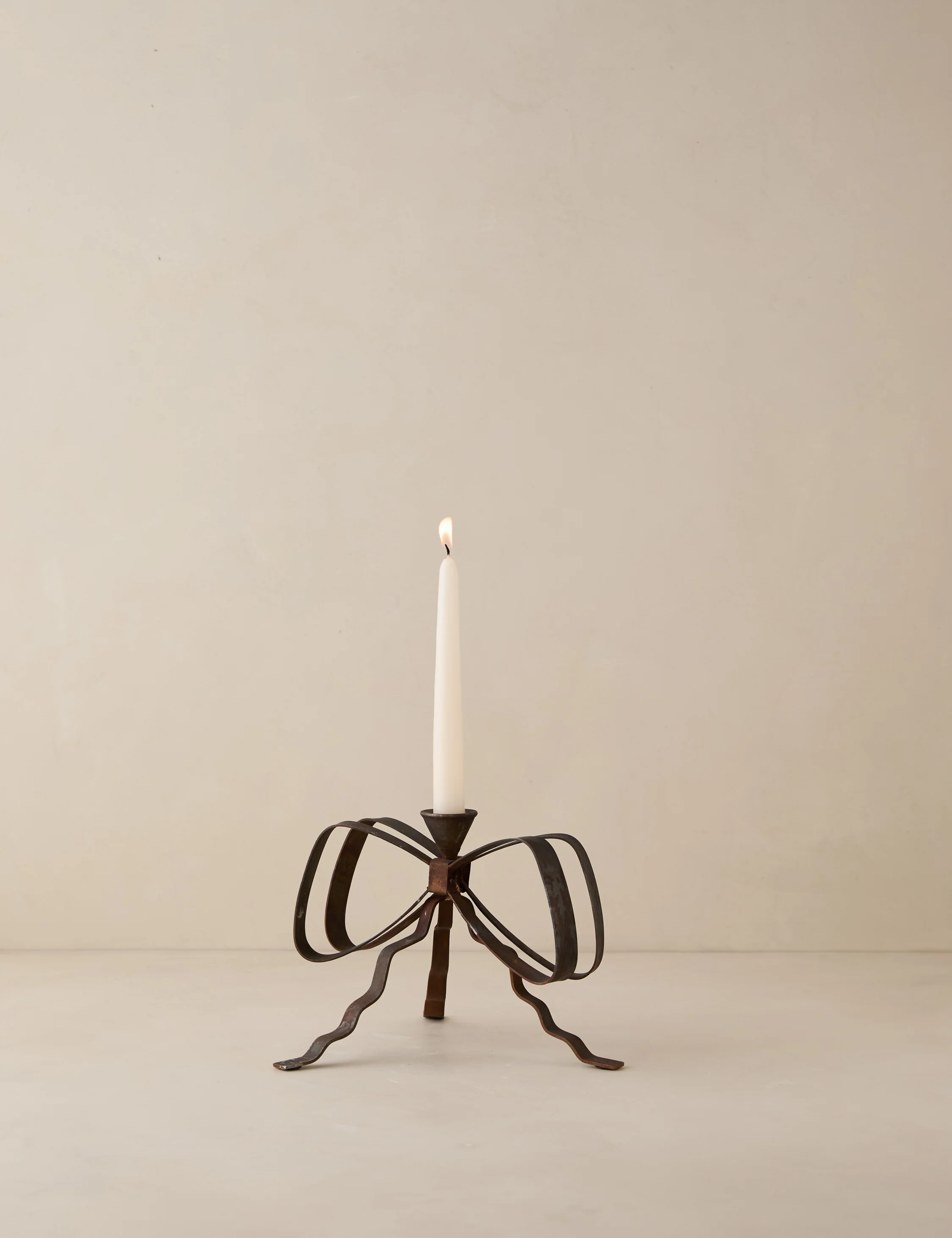Ribbon Candlestick by Sarah Sherman Samuel