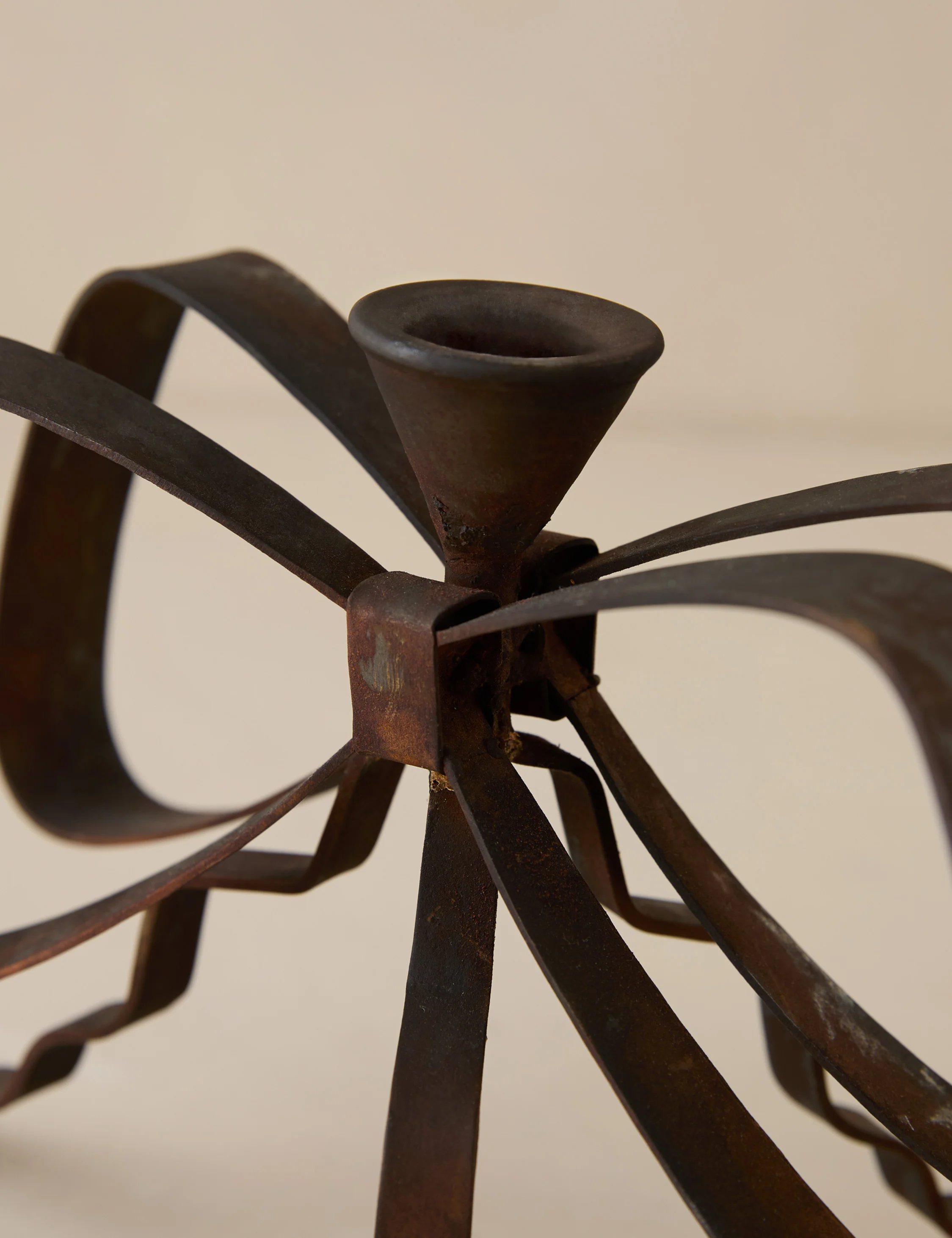 Ribbon Candlestick by Sarah Sherman Samuel