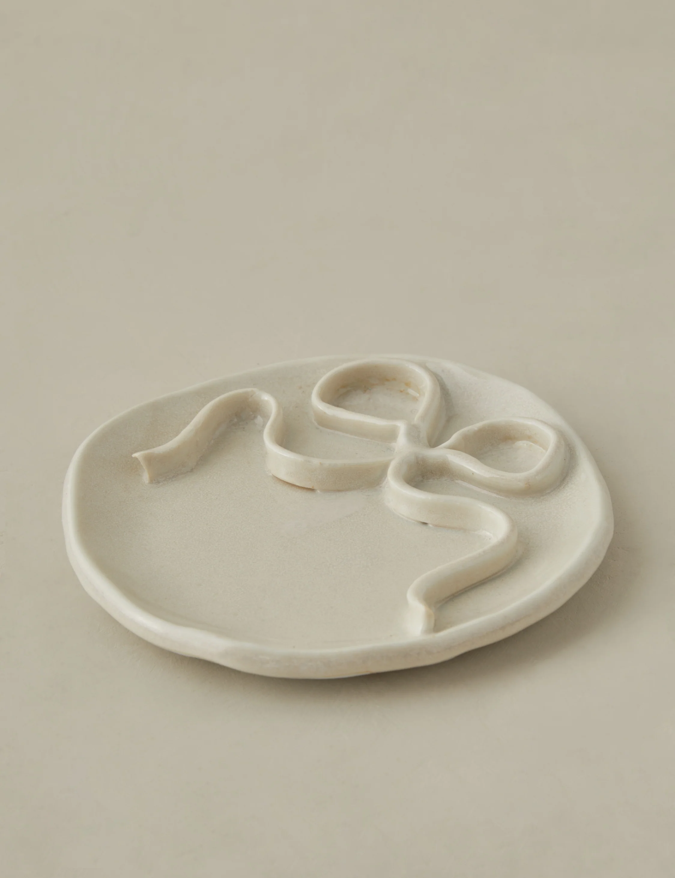 Bow Ring Dish by Stephanie Dawn Matthias