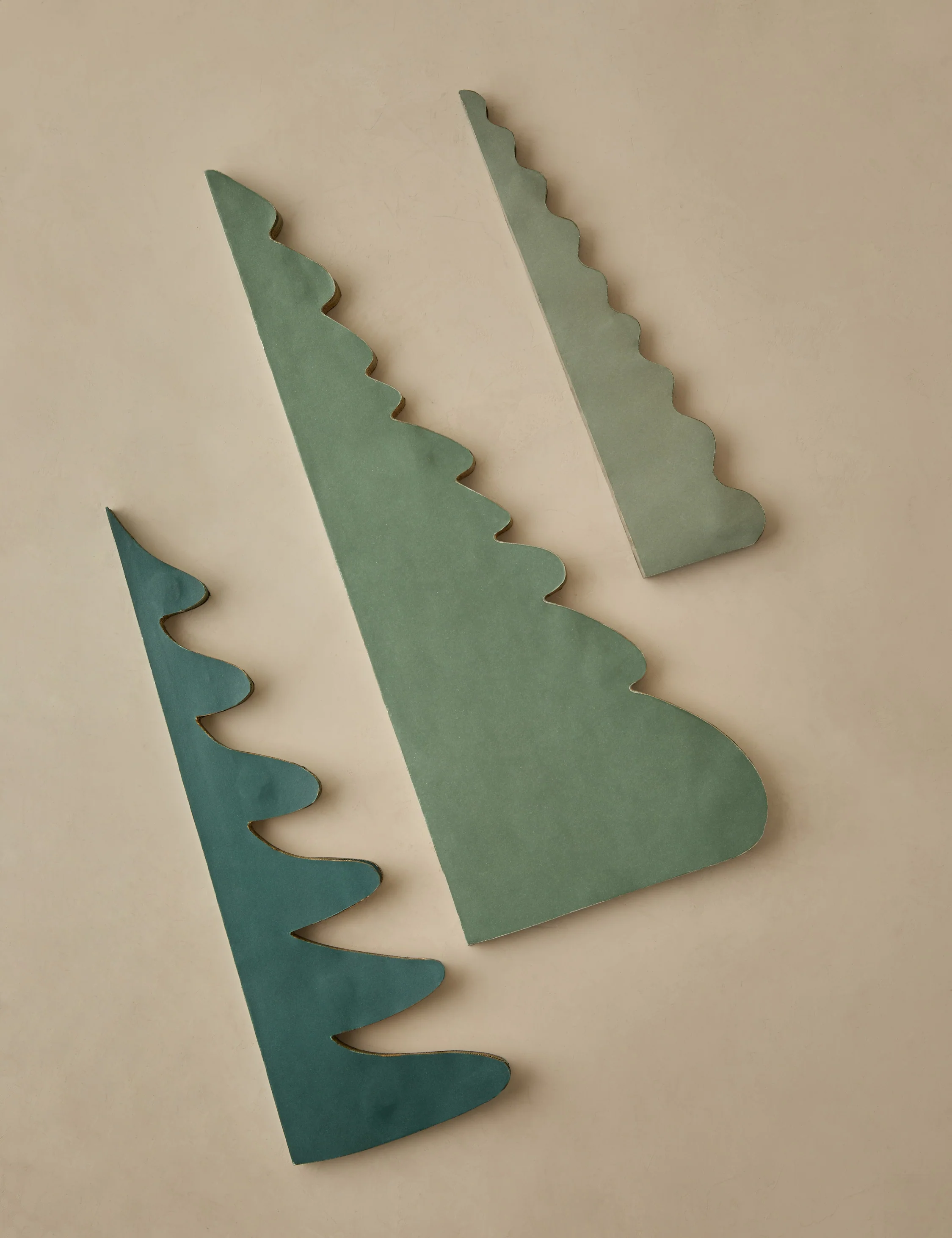 Revel Paper Mantel Trees (set of 3)