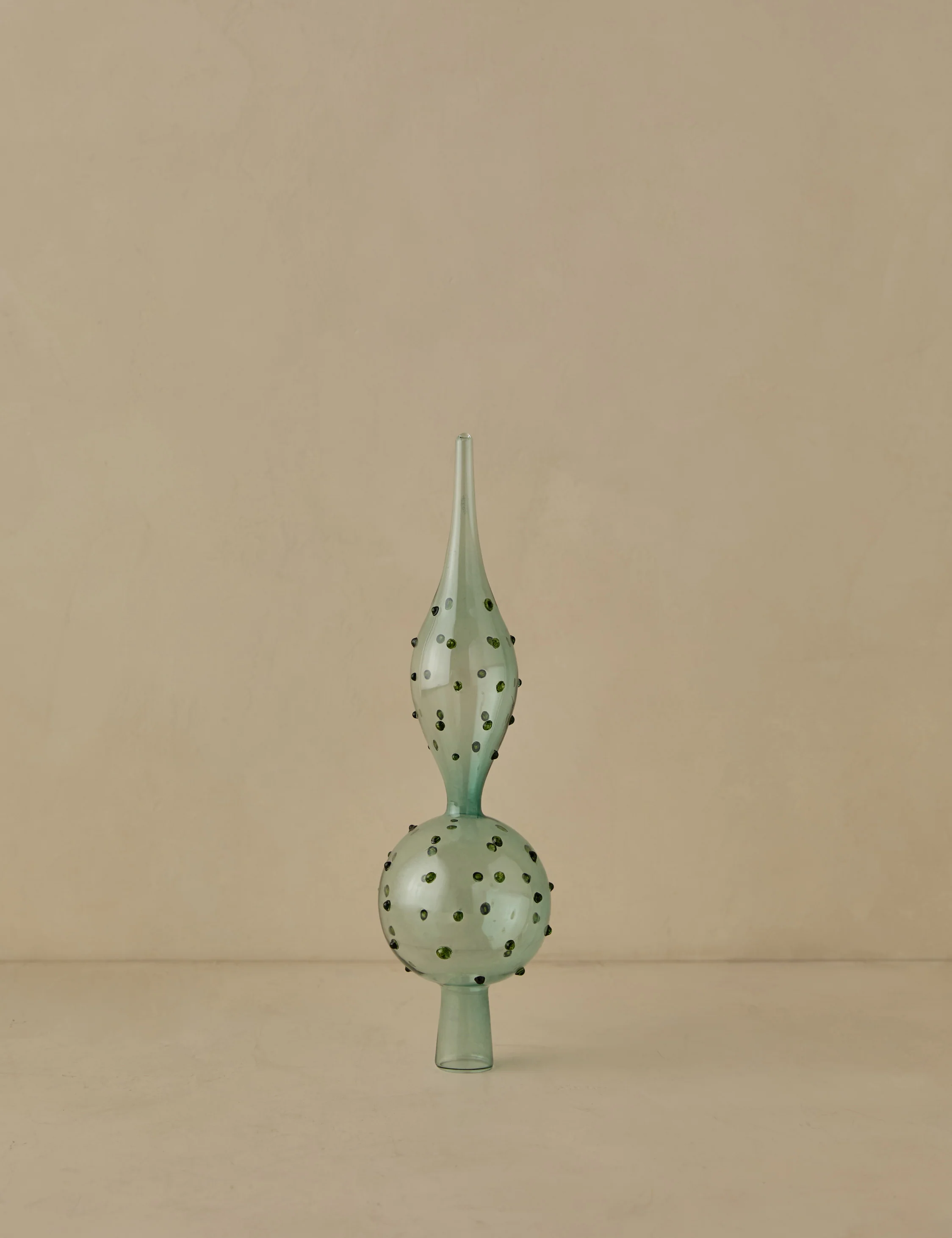 Milay Glass Finial Tree Topper 4 Milay Glass Finial Tree Topper