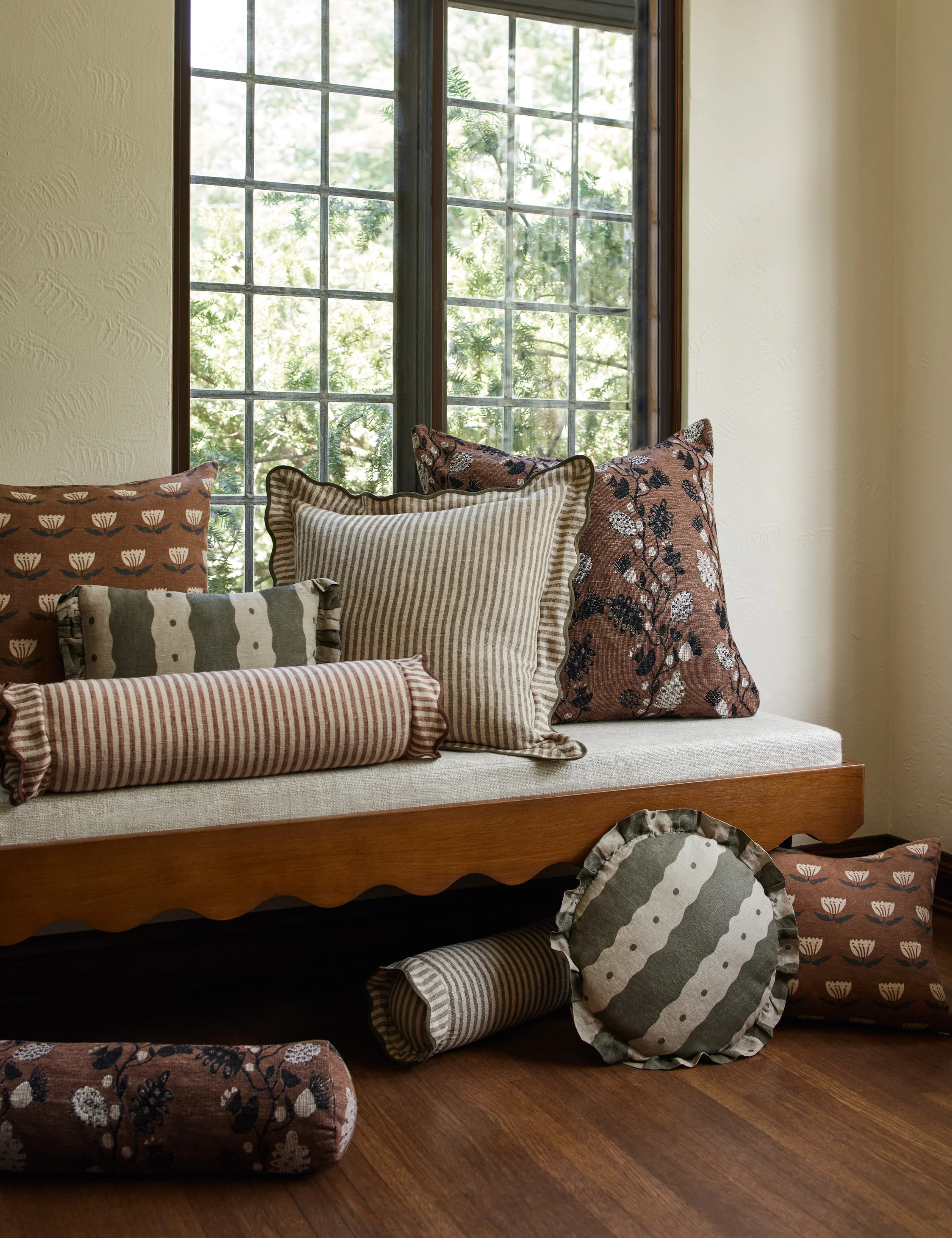 Dotti Linen Pillow by Sarah Sherman Samuel