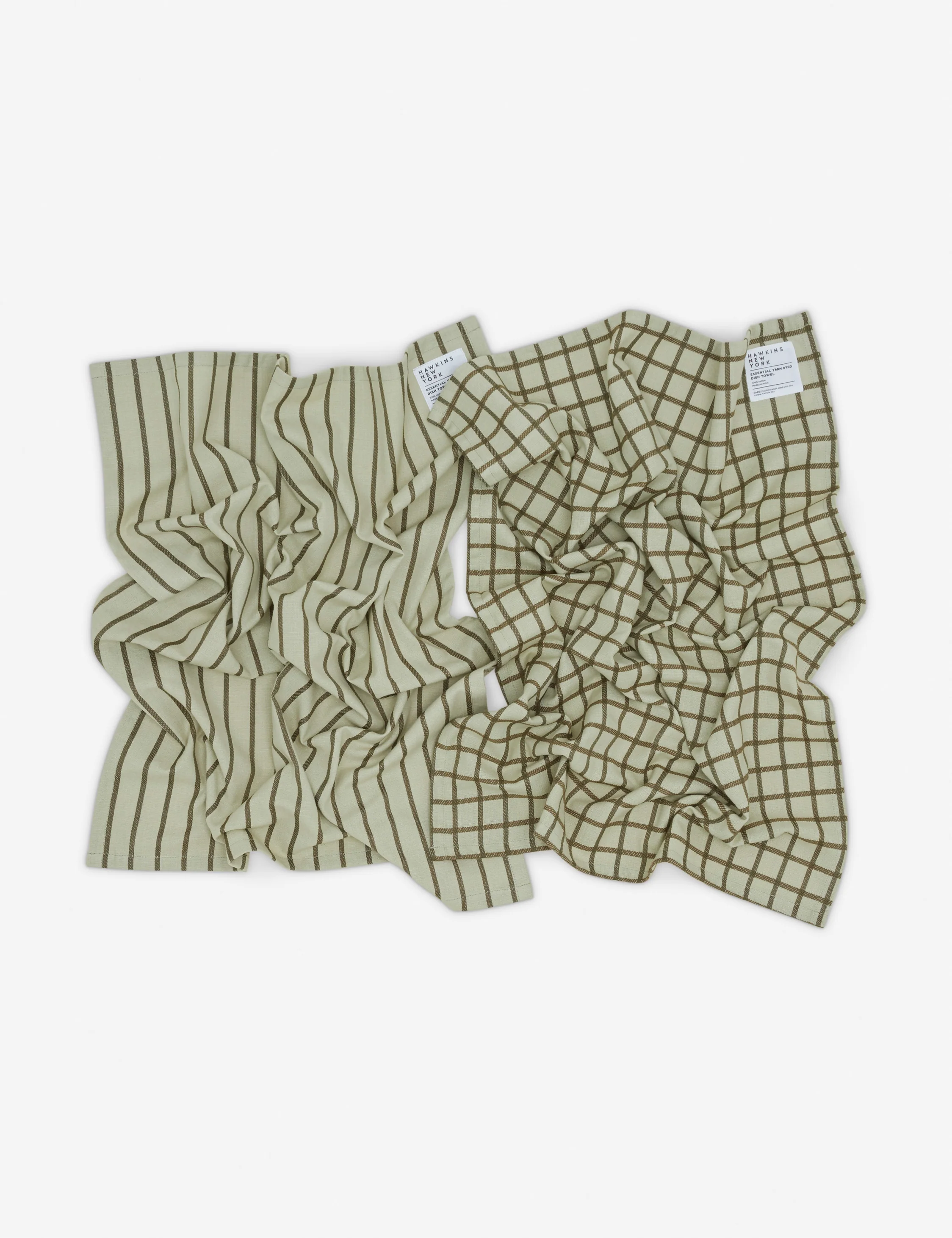 Essential Yarn Dyed Dish Towel (Set of 2) by Hawkins New York