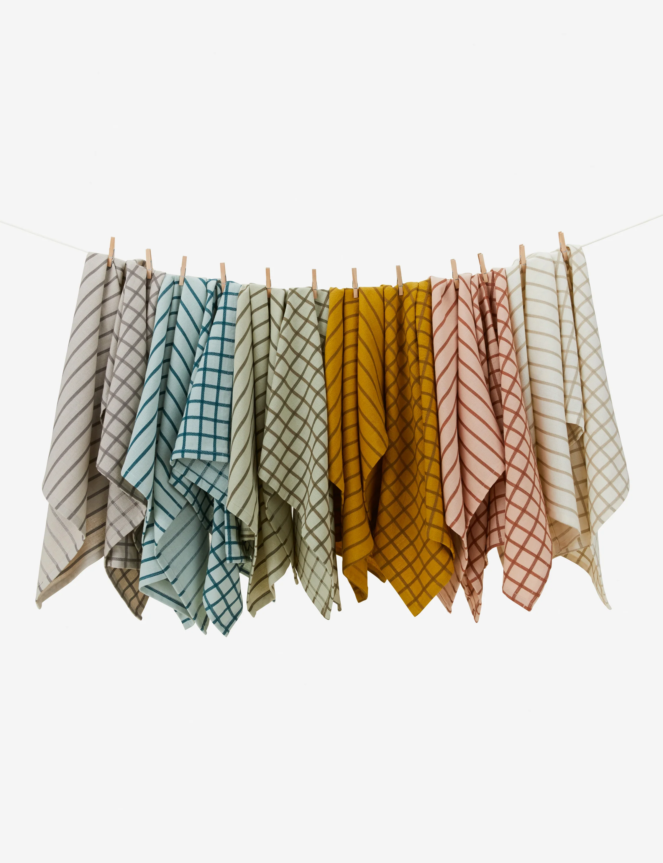 Essential Yarn Dyed Dish Towel (Set of 2) by Hawkins New York