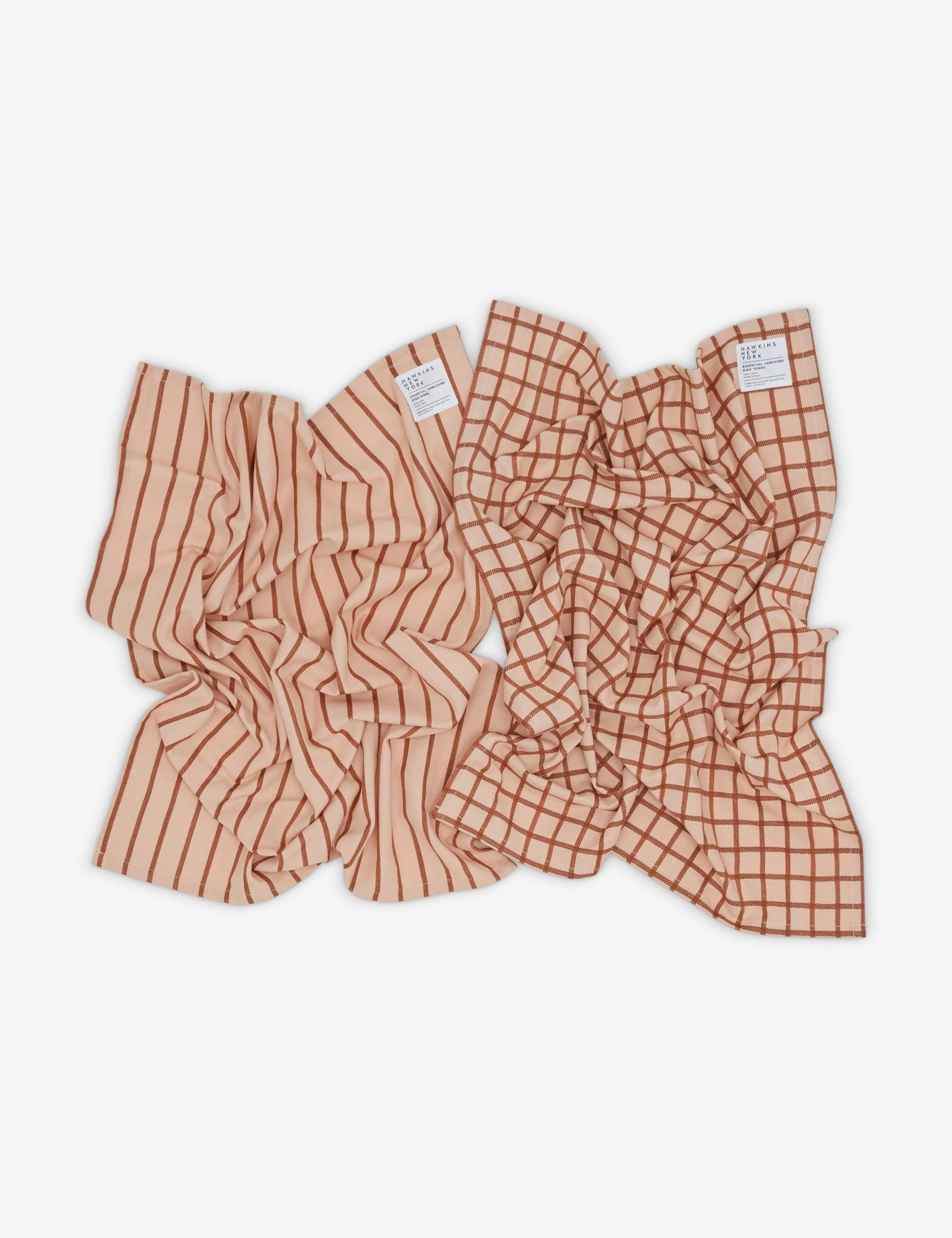 Essential Yarn Dyed Dish Towel (Set of 2) by Hawkins New York