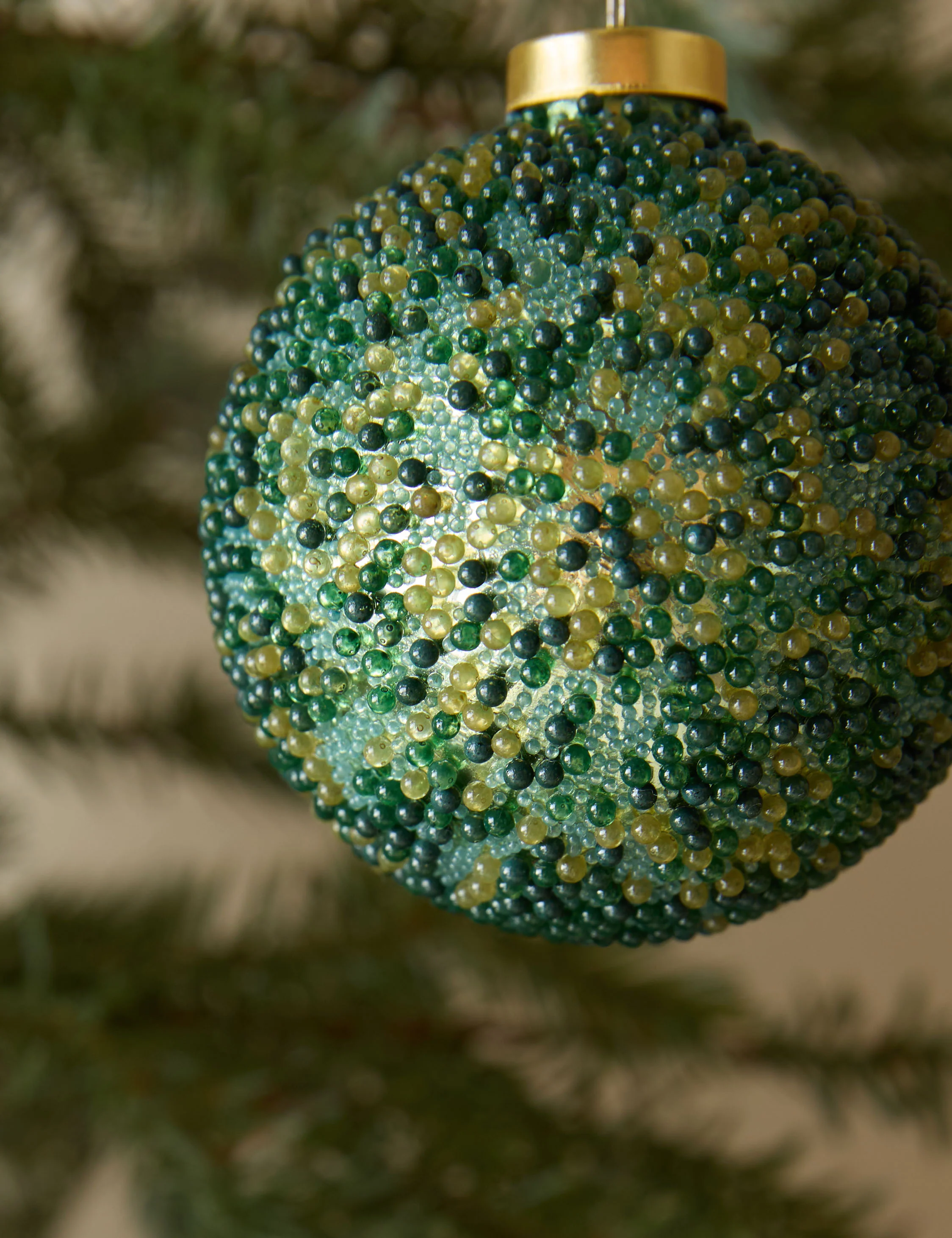 Erlantz Beaded Ornament (set of 2)