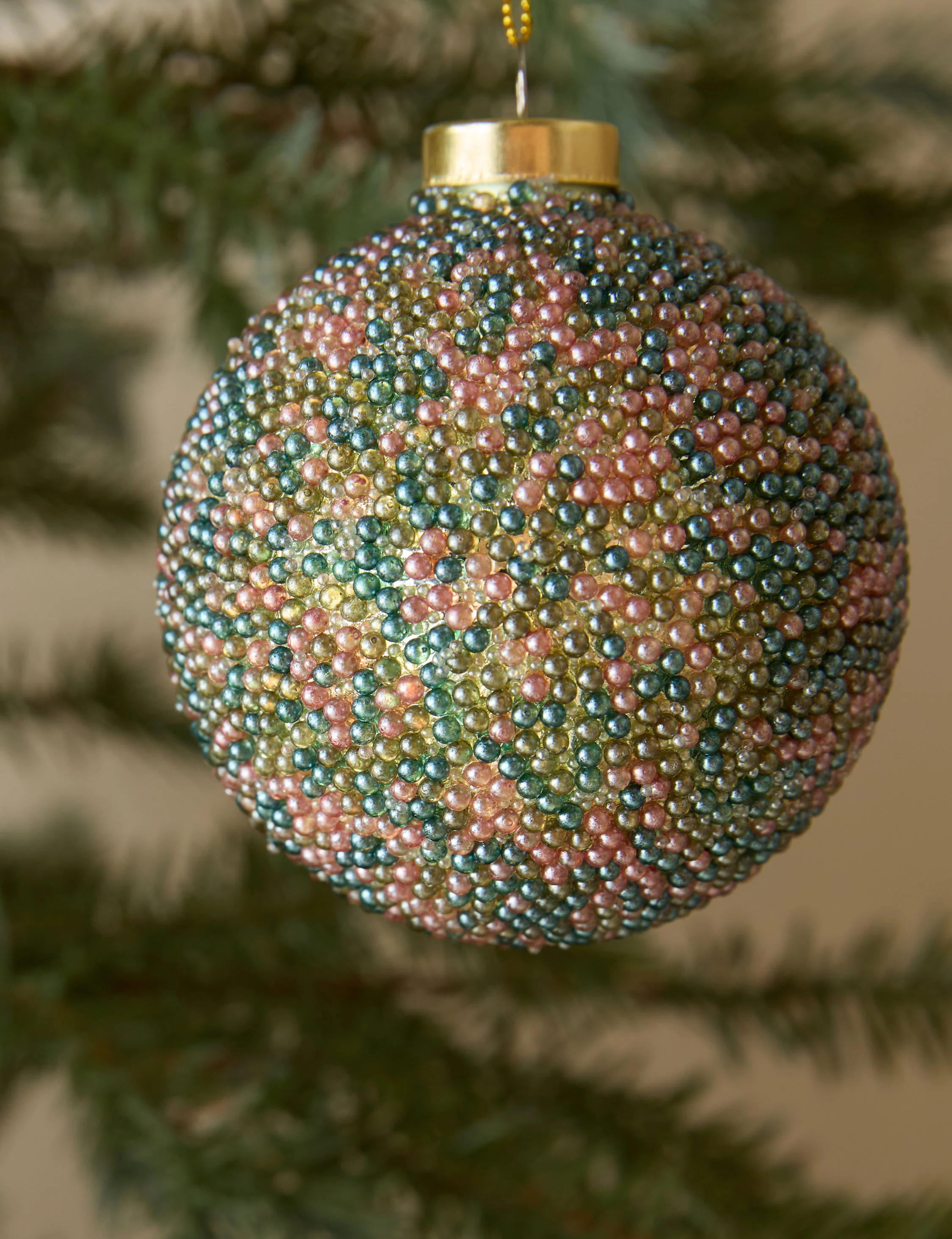 Erlantz Beaded Ornament (set of 2)