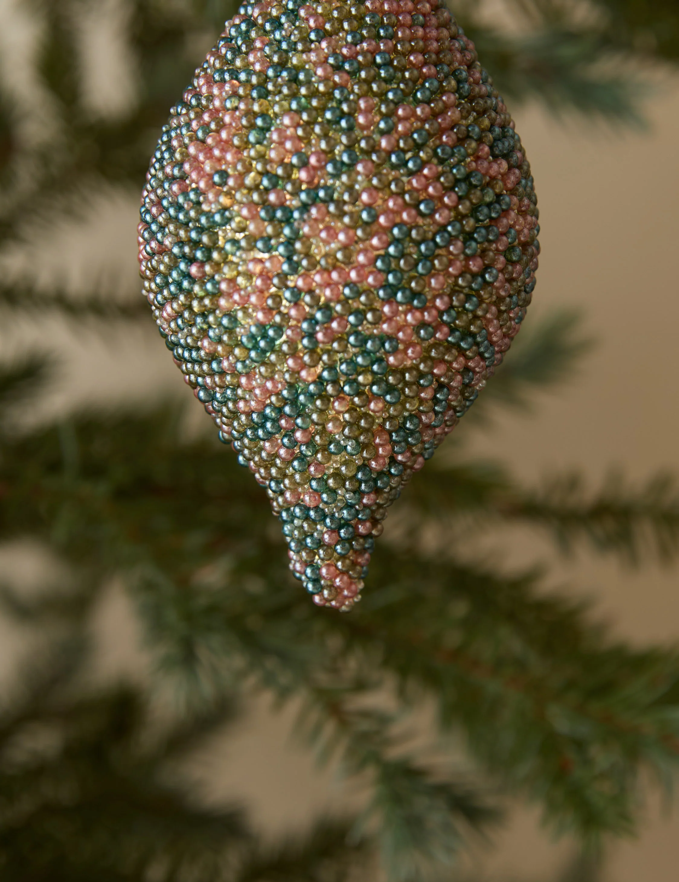 Erlantz Beaded Ornament (set of 2)