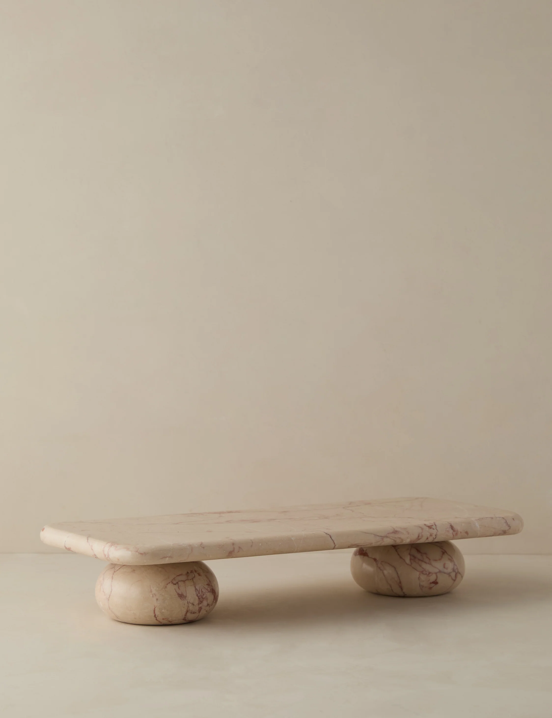 Lusine Rectangular Marble Serving Stand