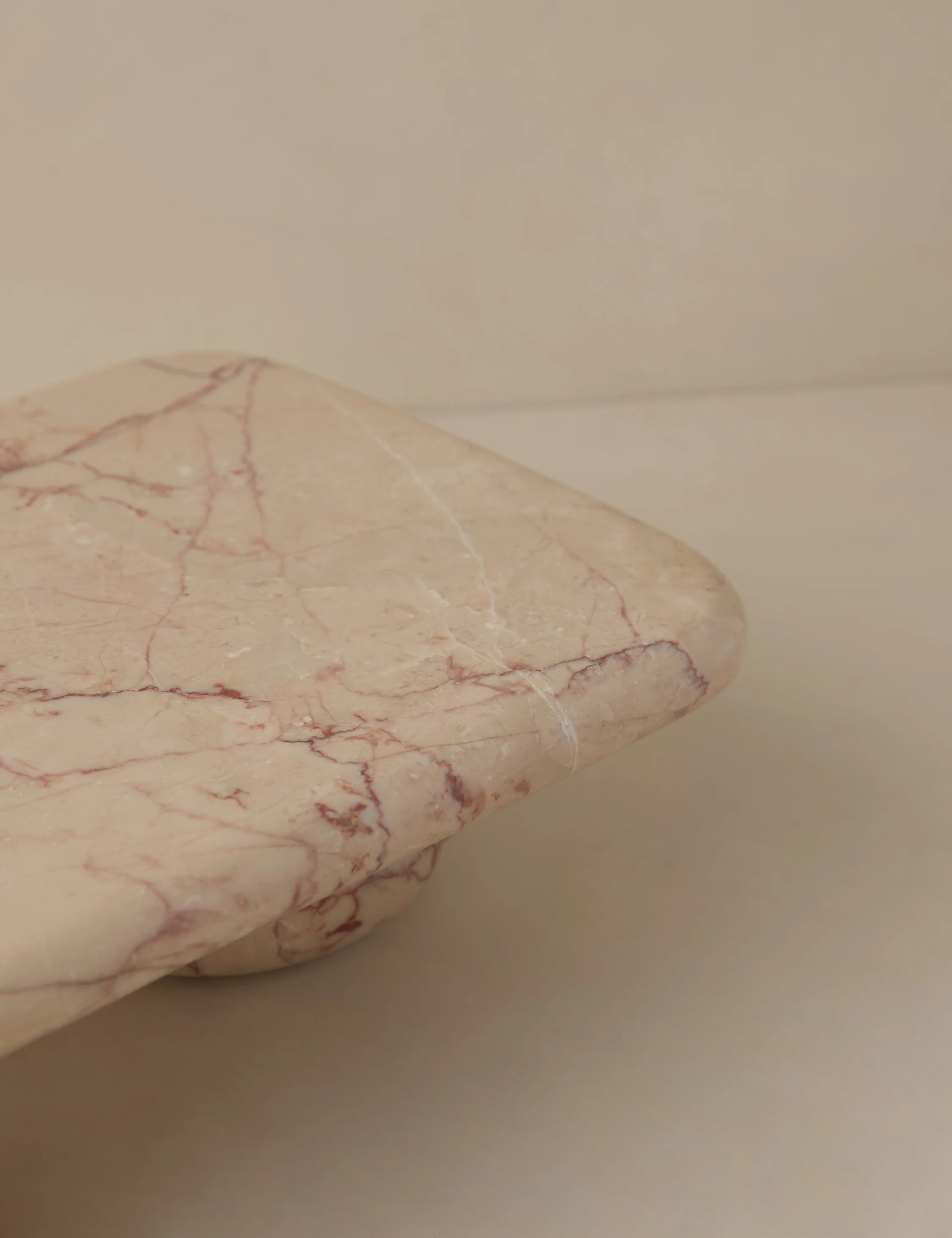 Lusine Rectangular Marble Serving Stand