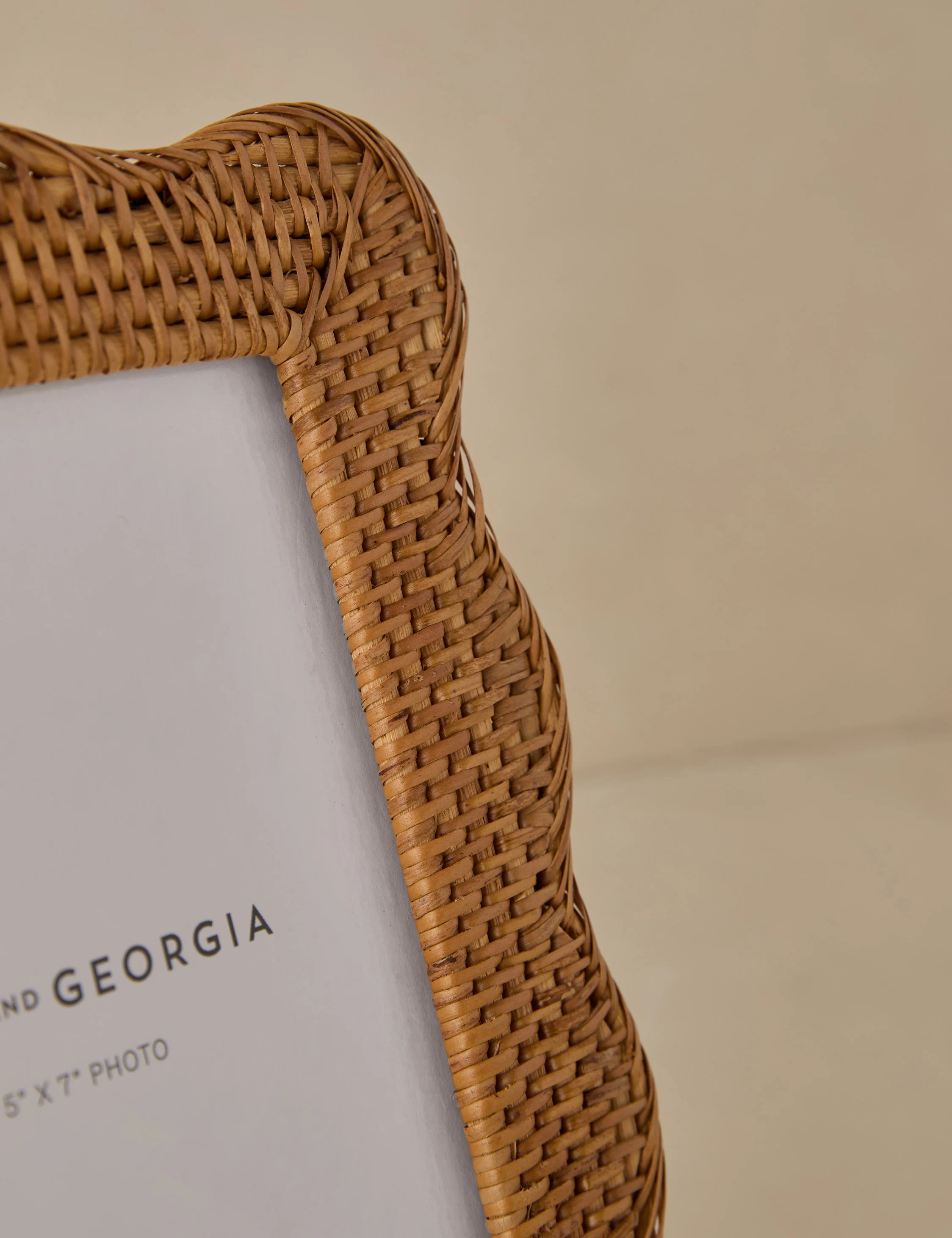 Tyna Rattan Picture Frame