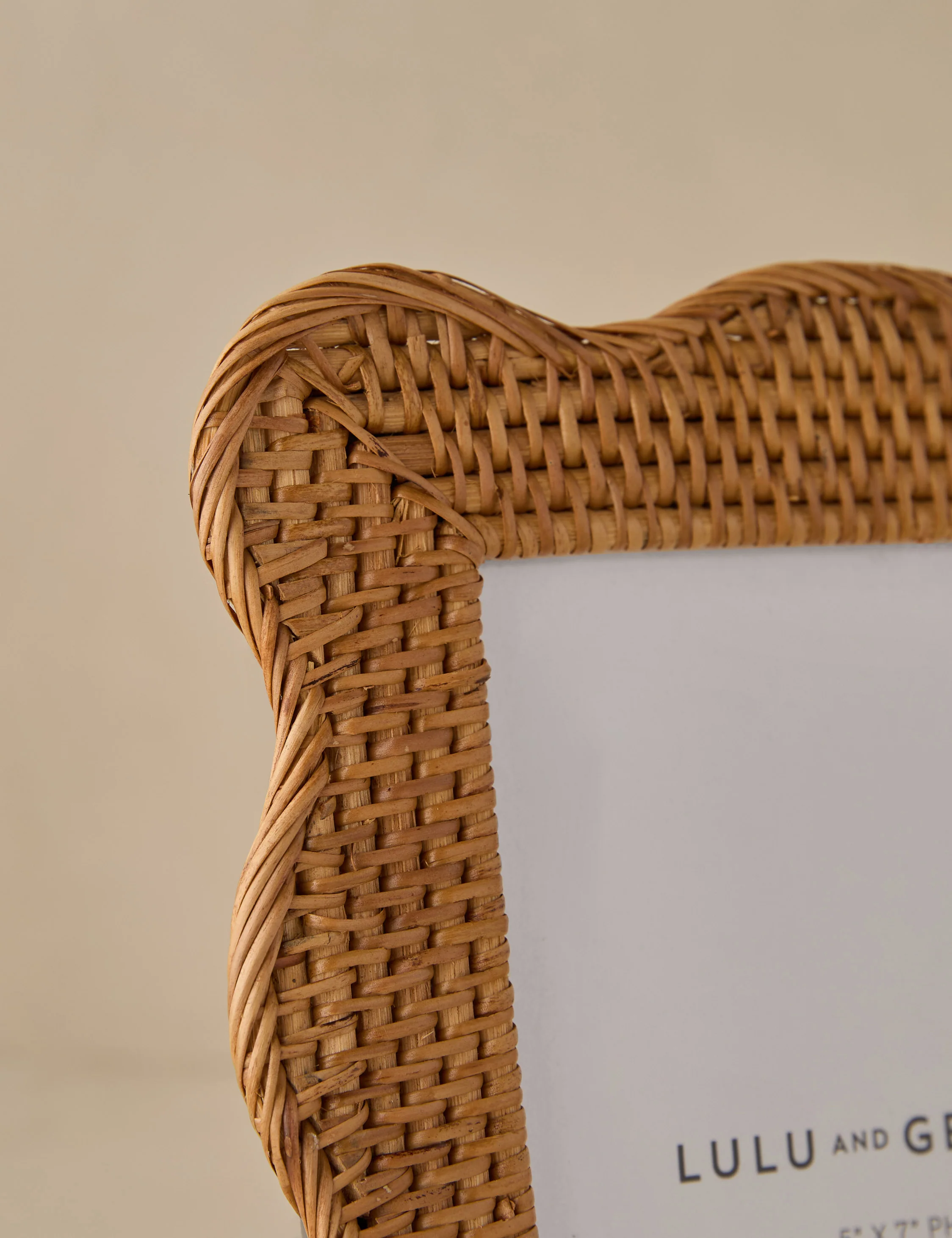 Tyna Rattan Picture Frame