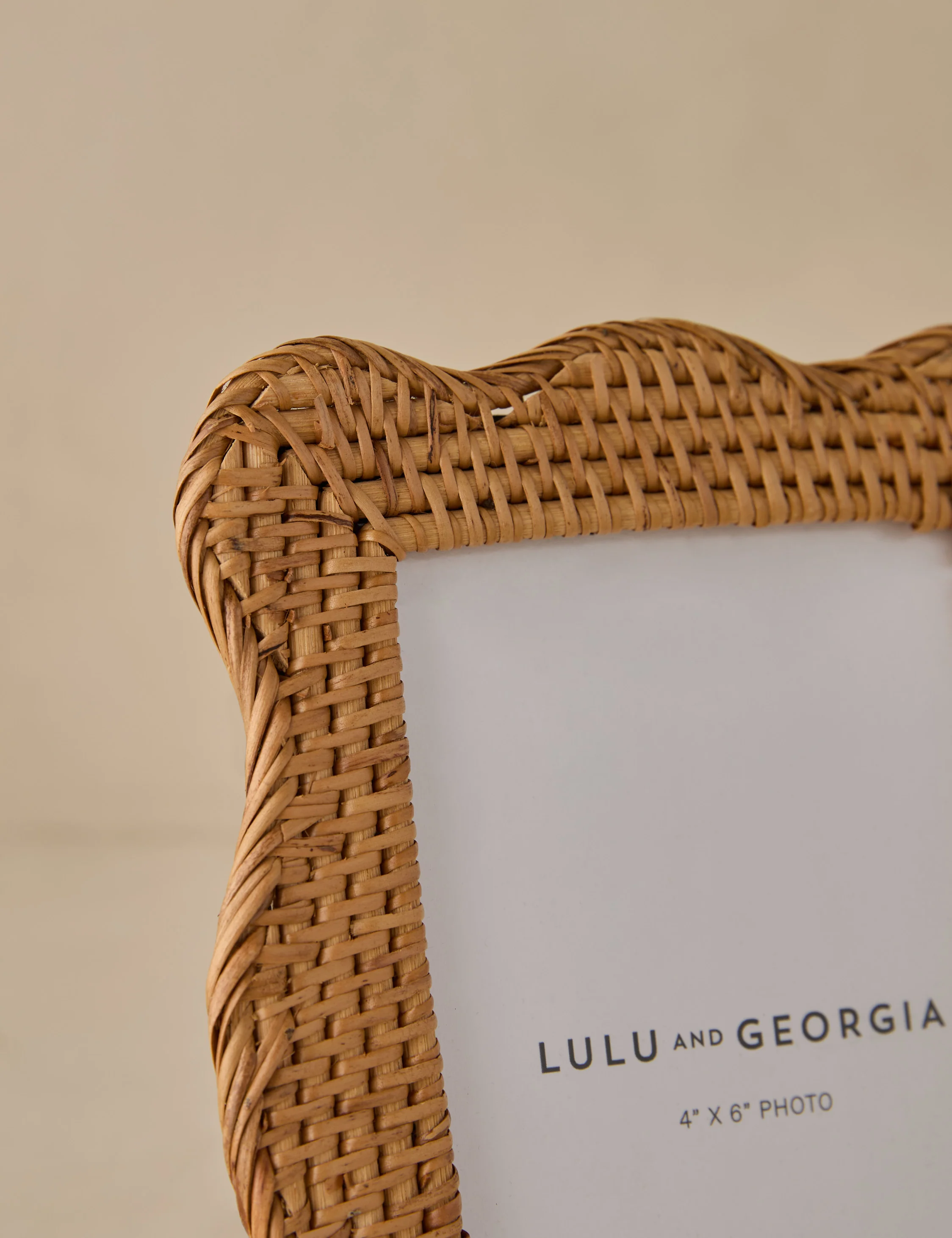 Tyna Rattan Picture Frame