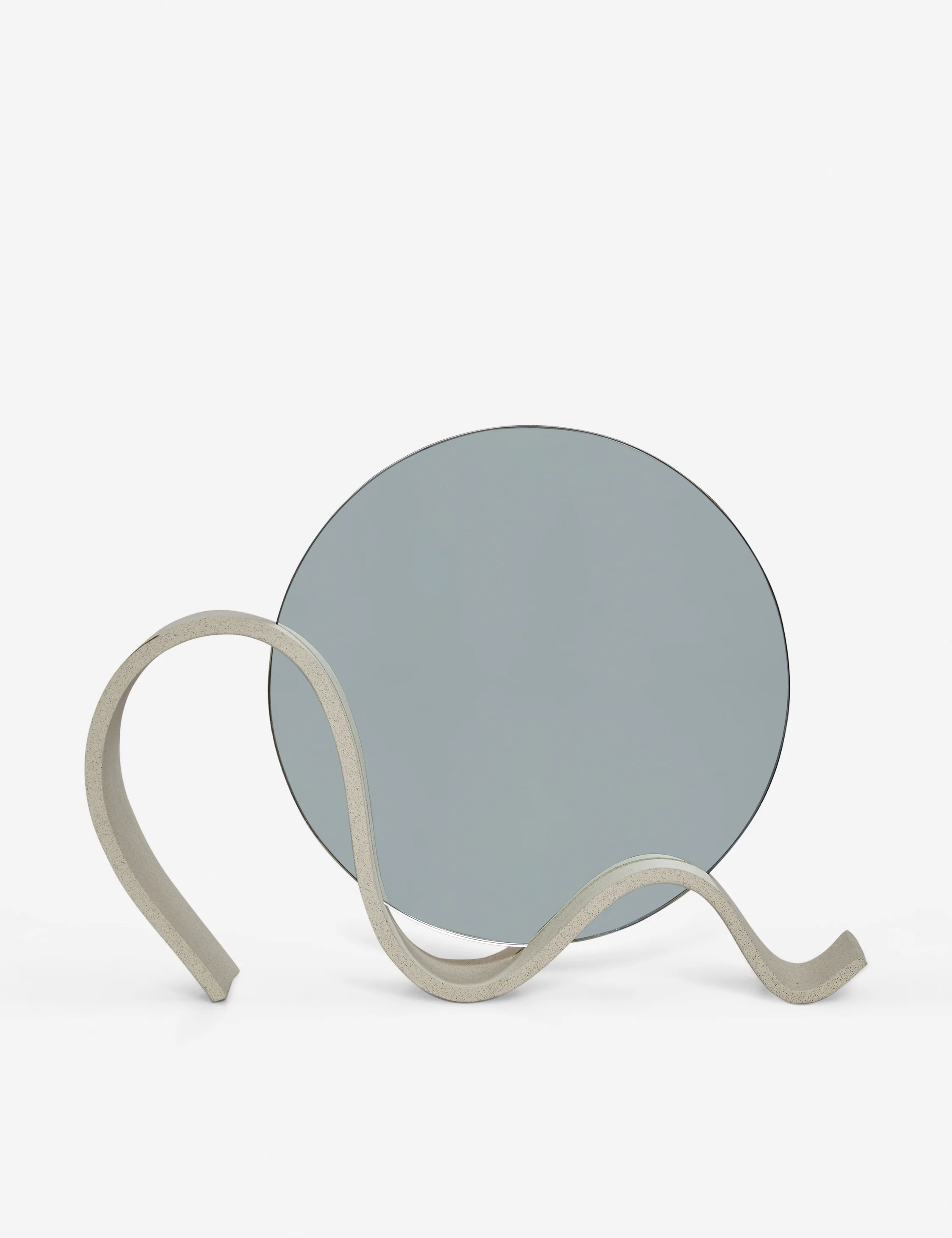 Wavee Table Mirror by SIN Ceramics