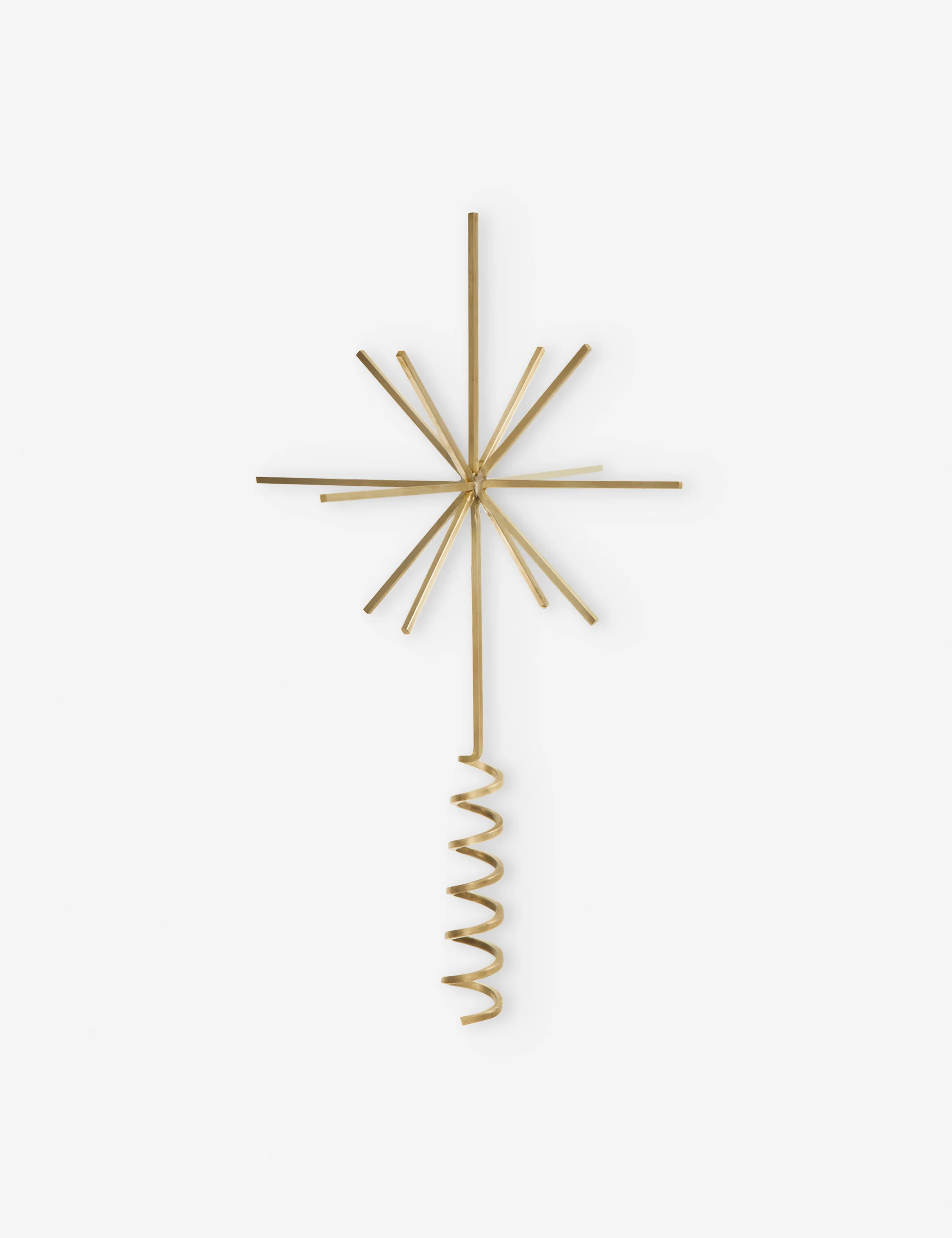 Brass Star Tree Topper by Ferm Living