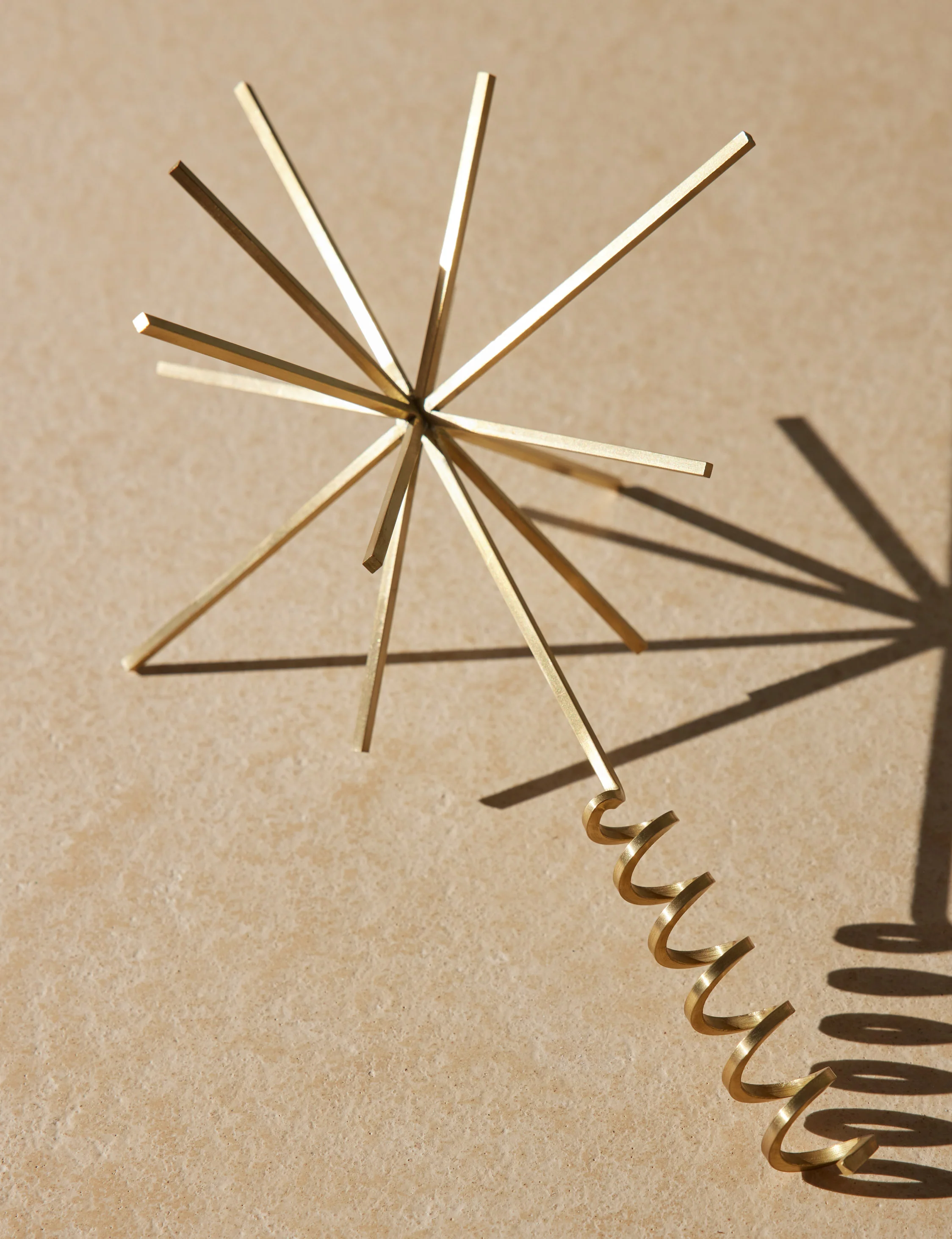 Brass Star Tree Topper by Ferm Living