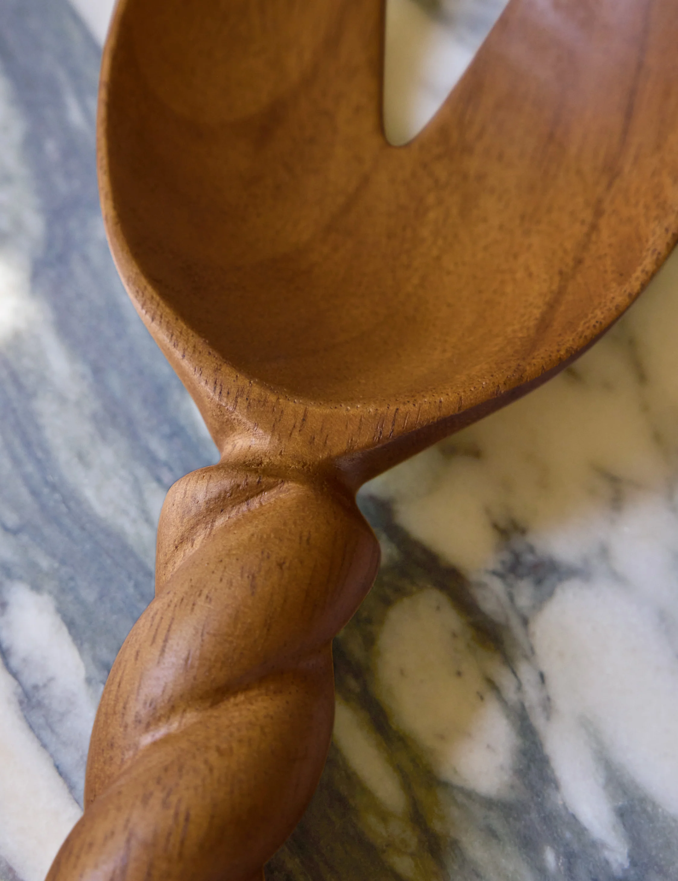 Braided Wood Salad Servers (set of 2) by Sarah Sherman Samuel