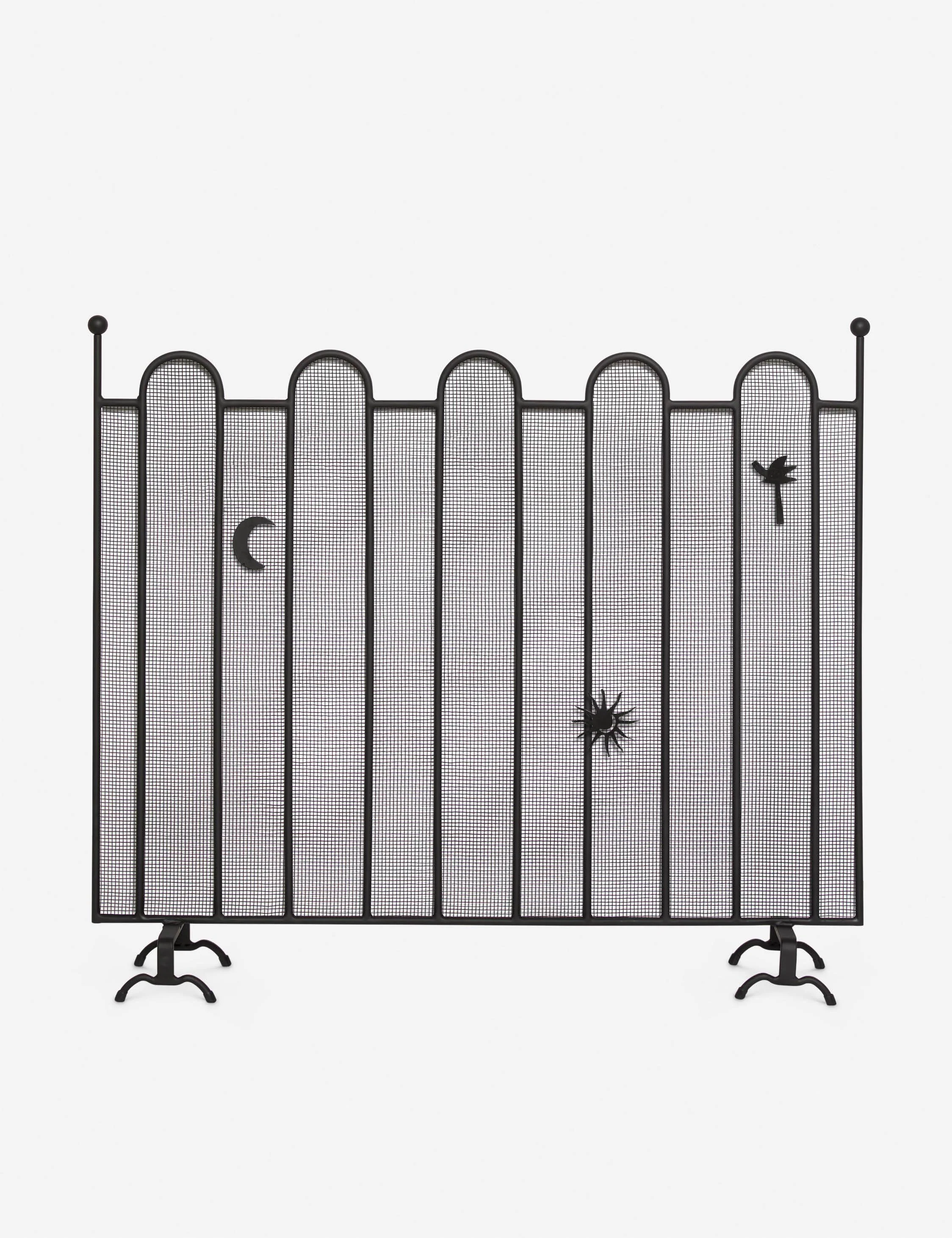 Este Fireplace Screen by Sarah Sherman Samuel