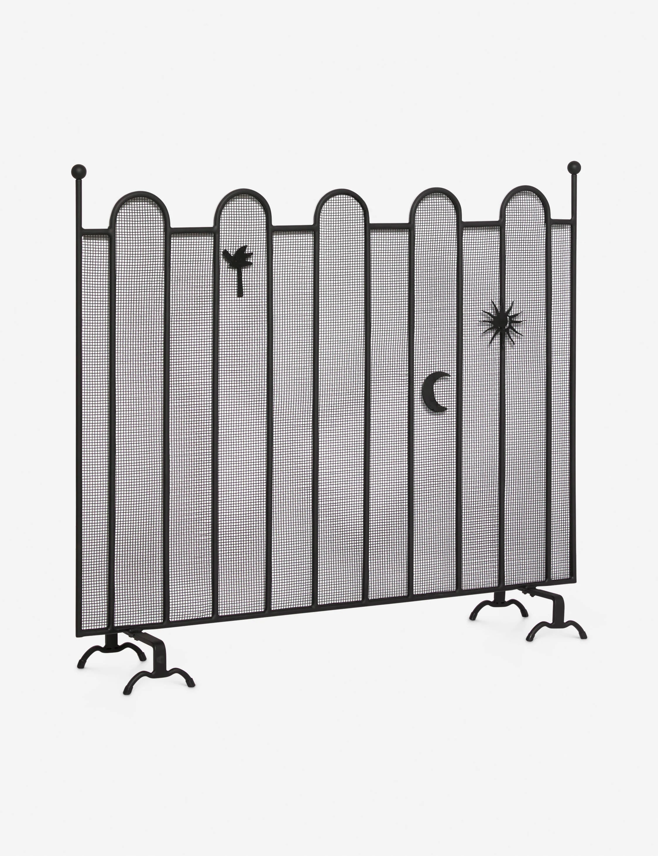 Este Fireplace Screen by Sarah Sherman Samuel