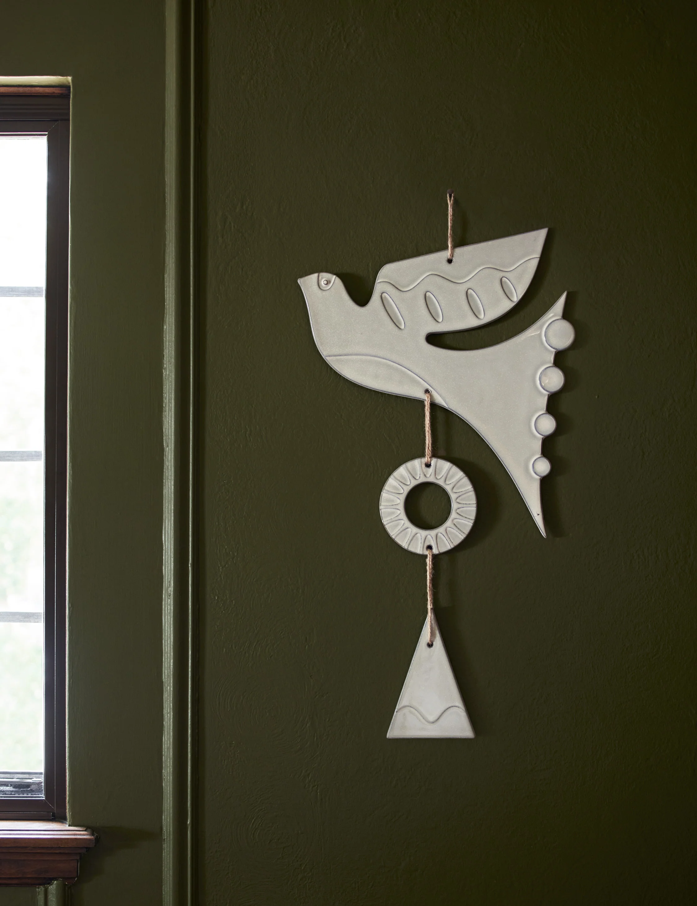 Dove Wall Hanging by Sarah Sherman Samuel