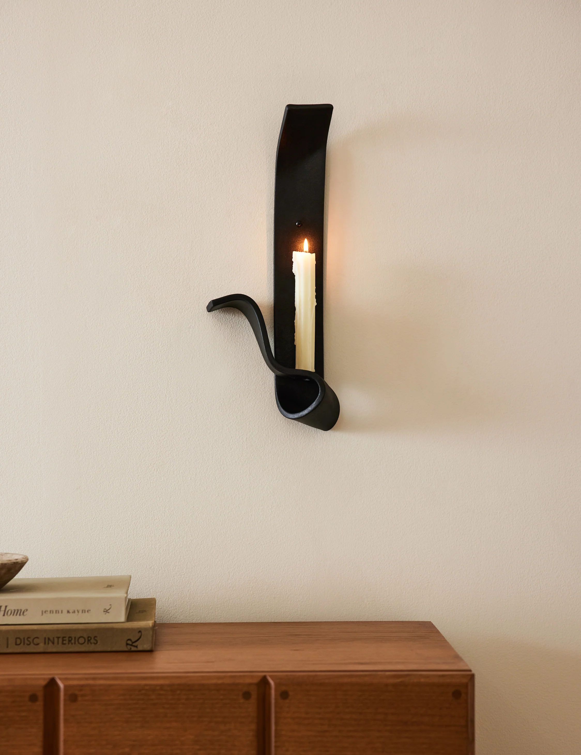 Moonara Candle Sconce by SIN
