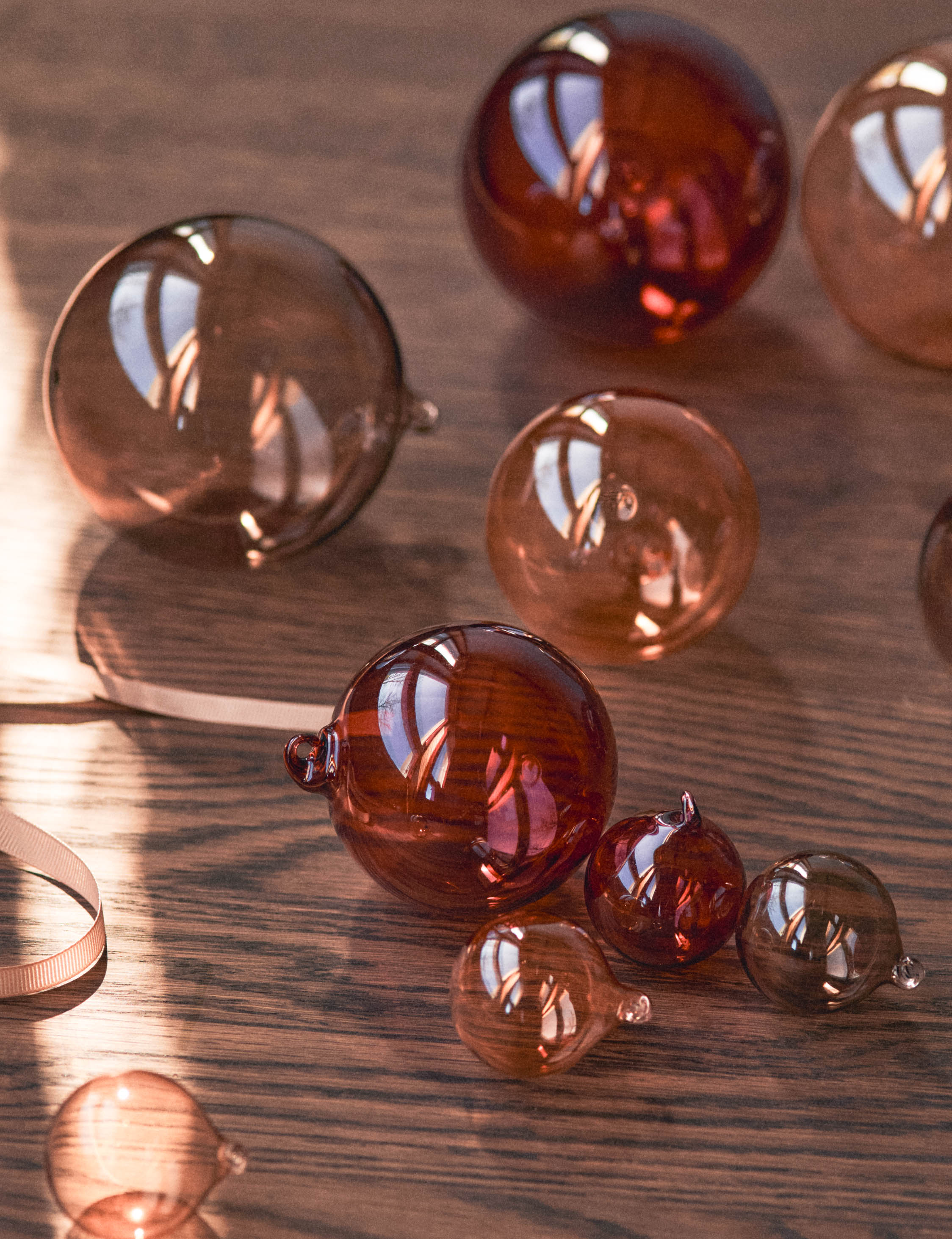Glass Baubles (Set of 3) by Ferm Living