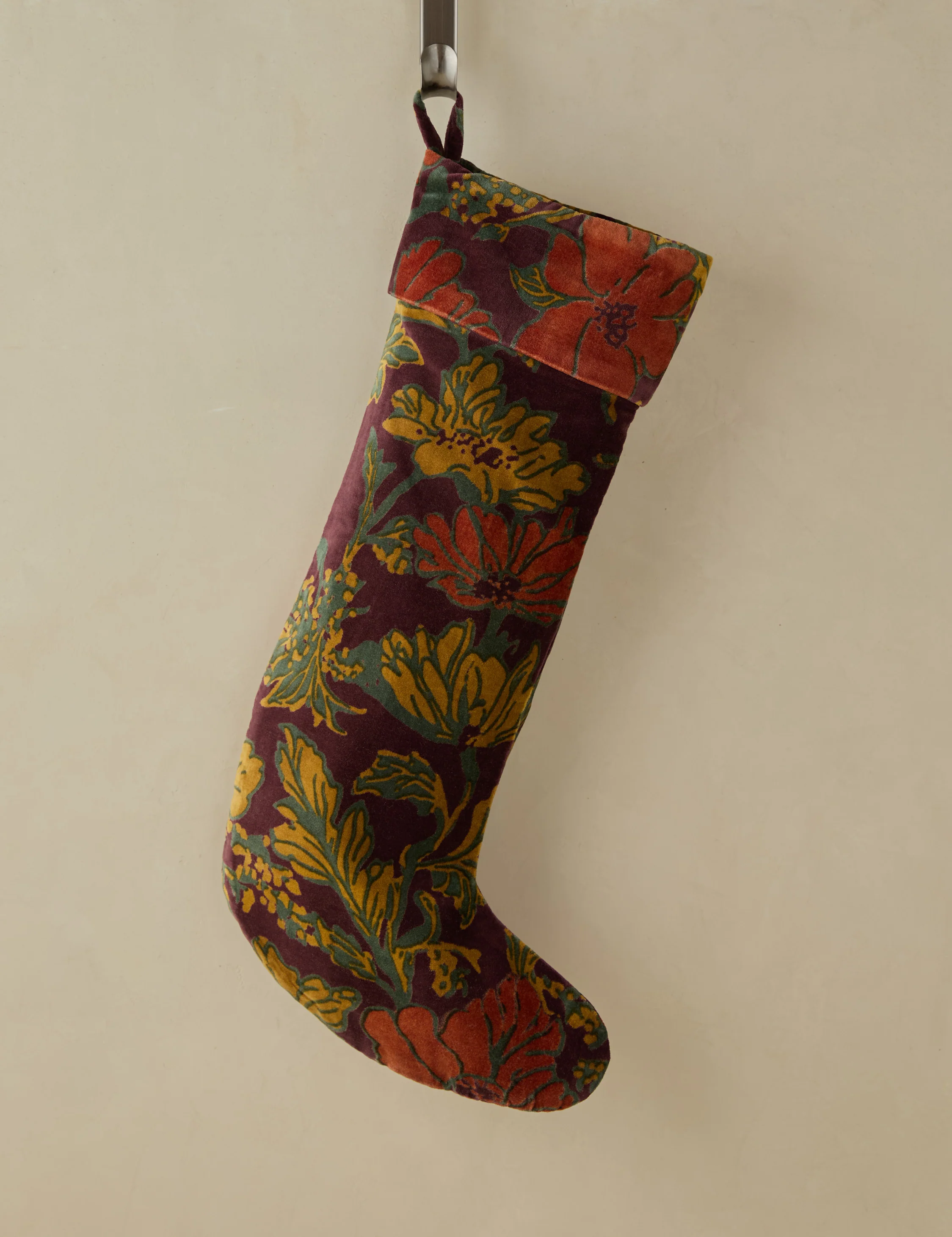 Agnetha Velvet Stocking