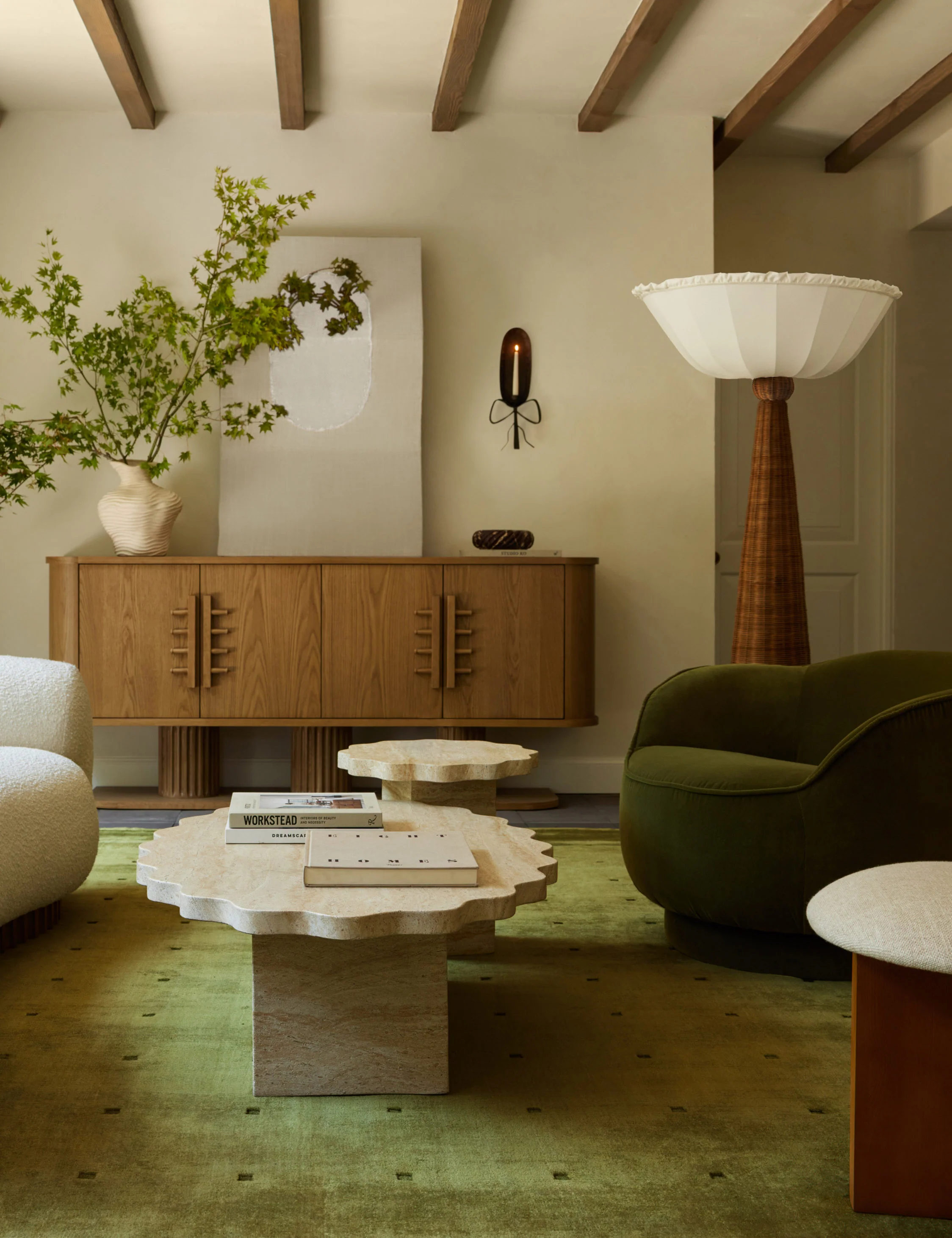 Ribbon Candle Sconce by Sarah Sherman Samuel